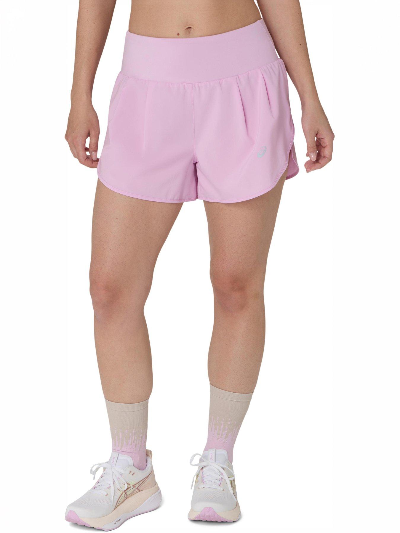 Asics Women's Road 3.5 Inch Shorts - Pink