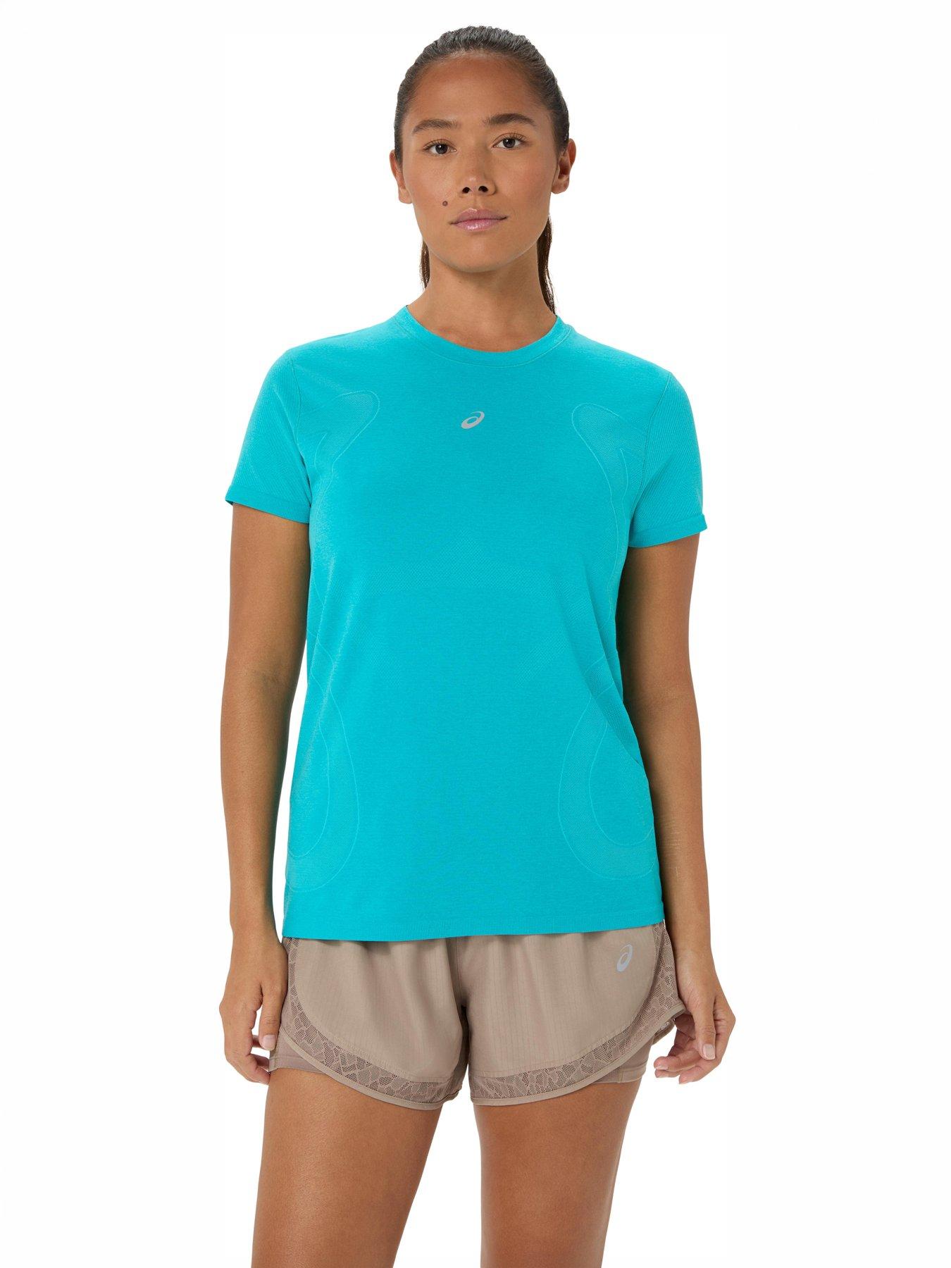 Asics Women's Road Seamless SS Top - Blue