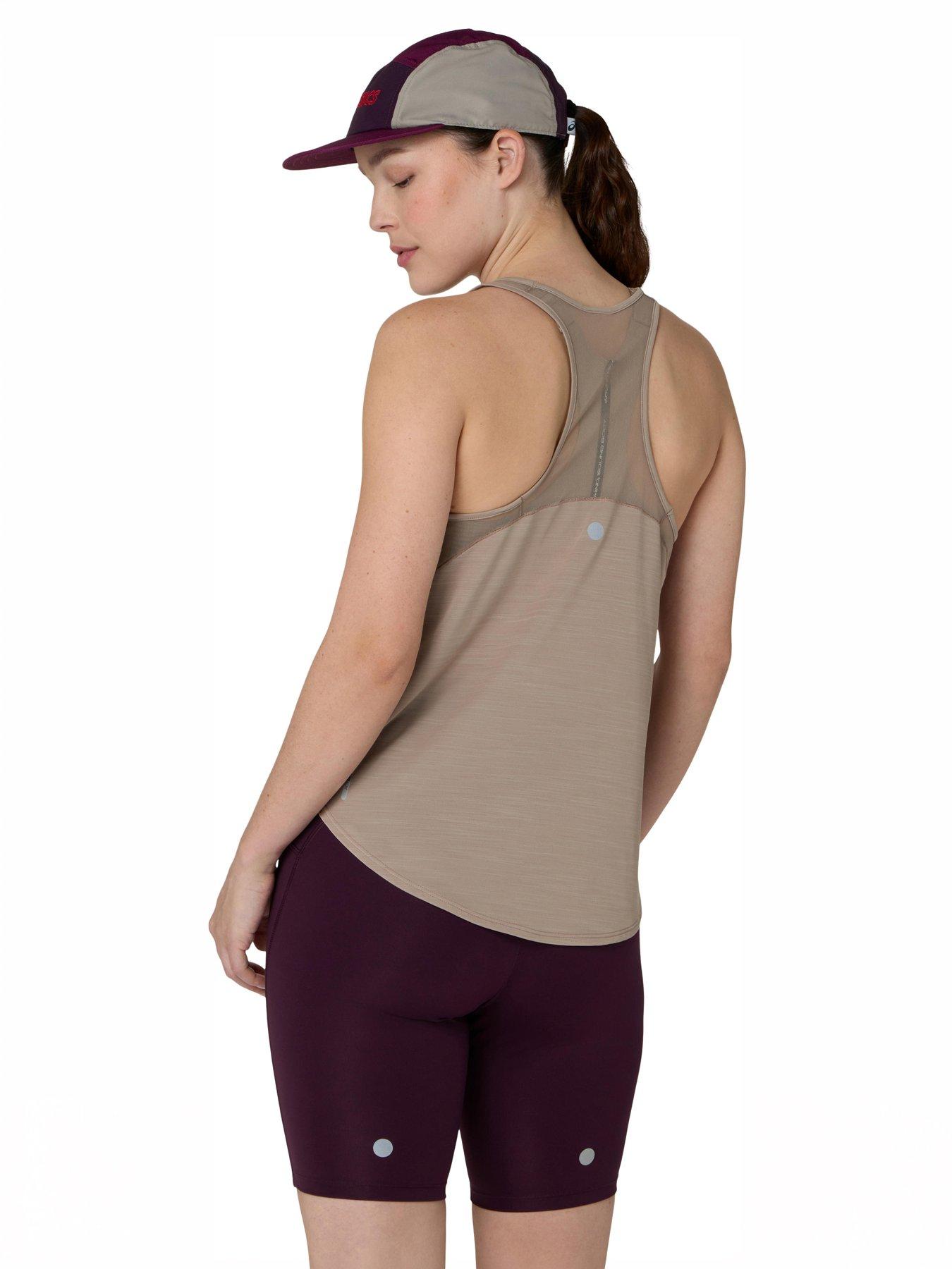 Image 2 of 6 of Asics Women's Running Tank Top - Beige