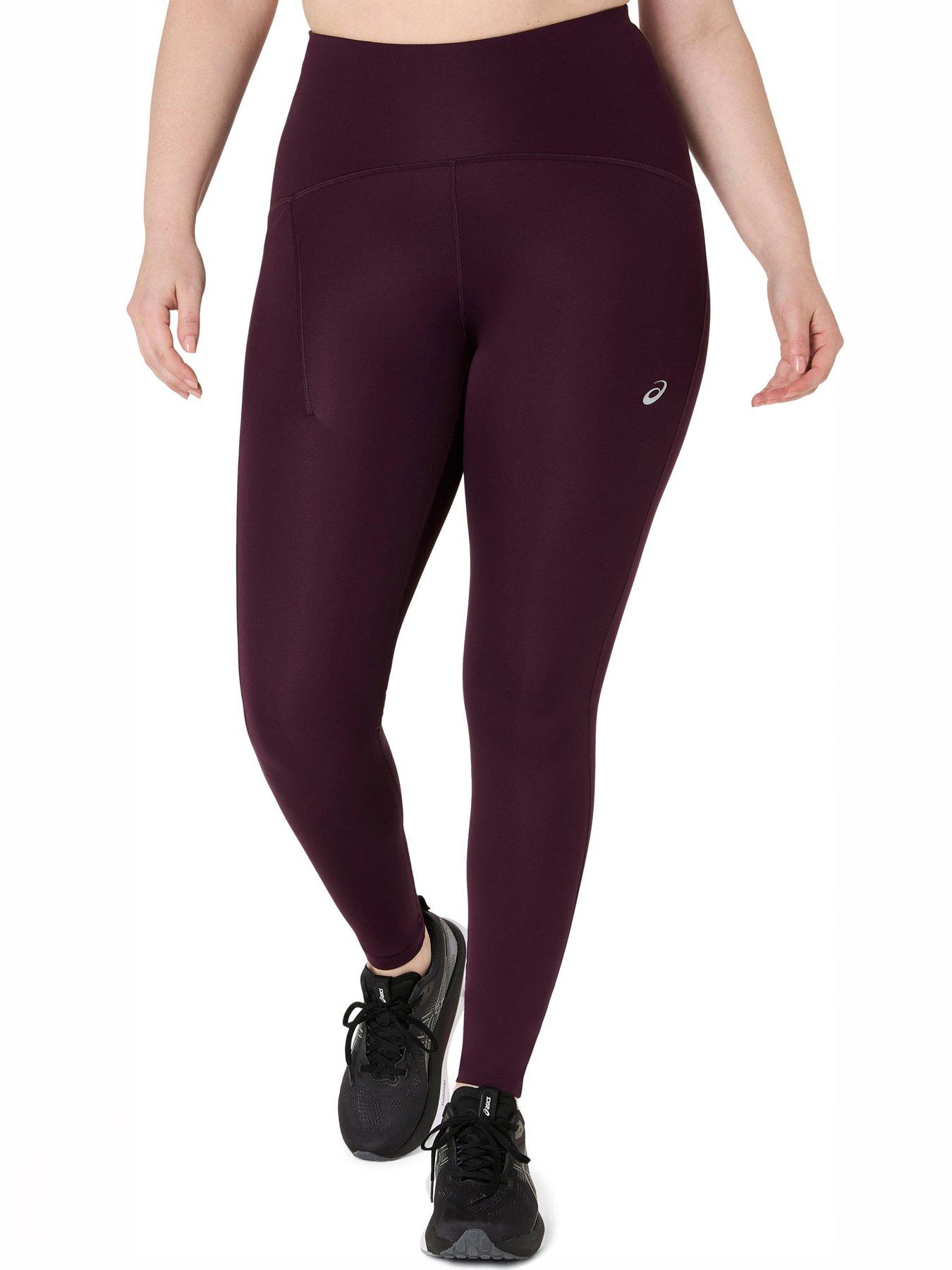 Asics Women's High Waist Running Leggings - Purple