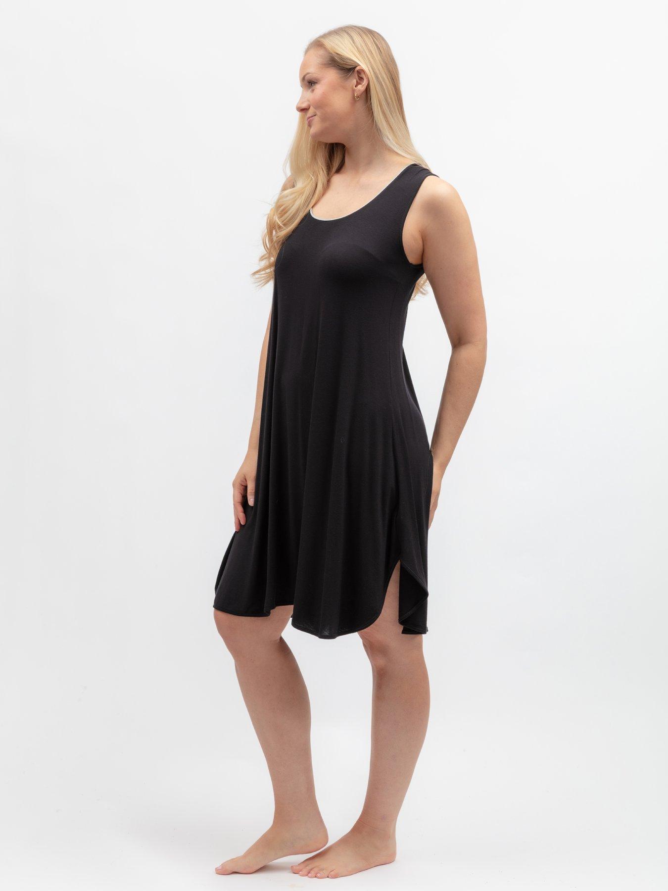 Image 3 of 5 of Cyberjammies Cyberjammies Grace Black Jersey Swing Nightdress
