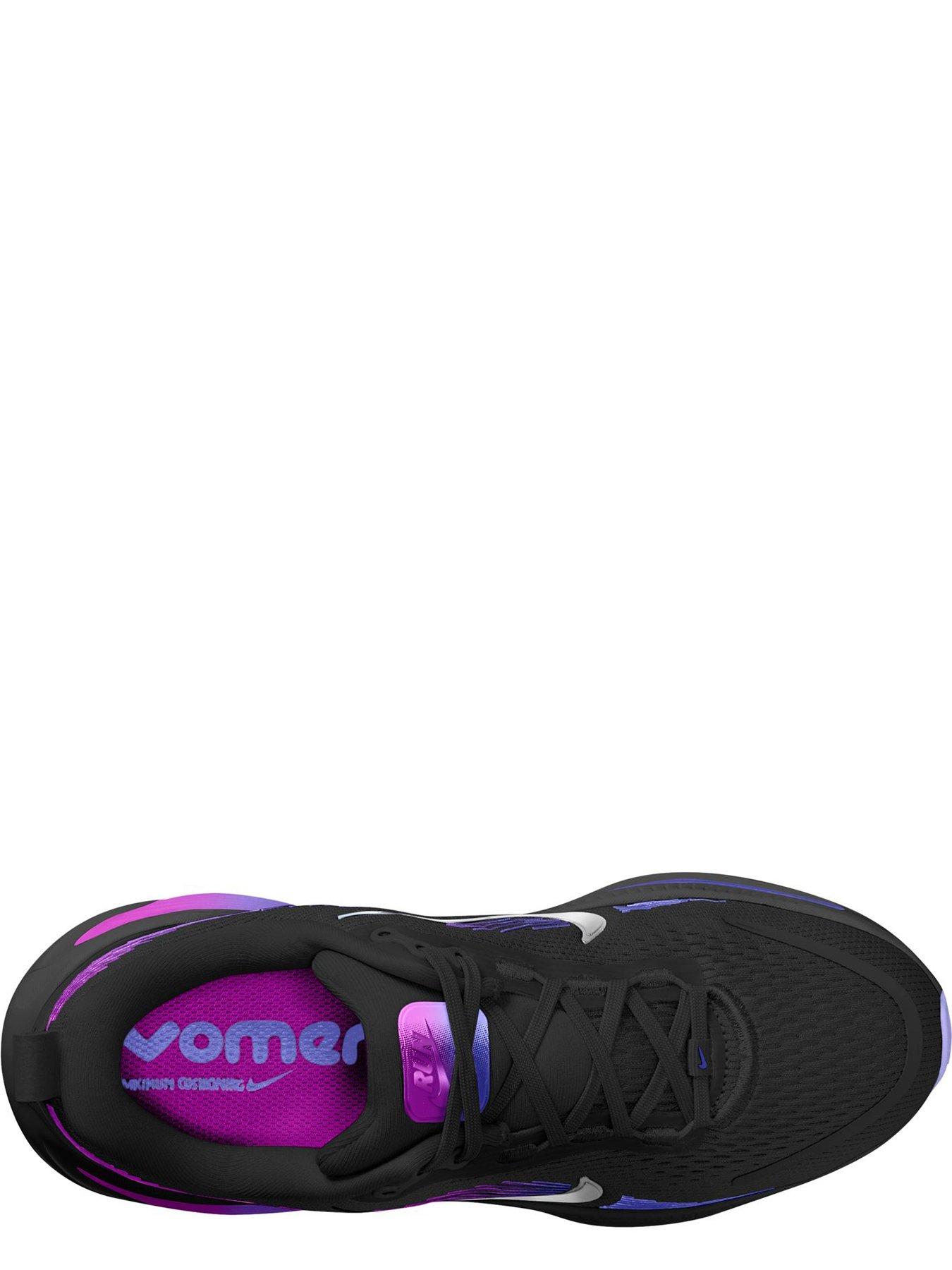 Image 2 of 4 of Nike Older Kids Vomero 18 Grippy Road Running Trainers - Black