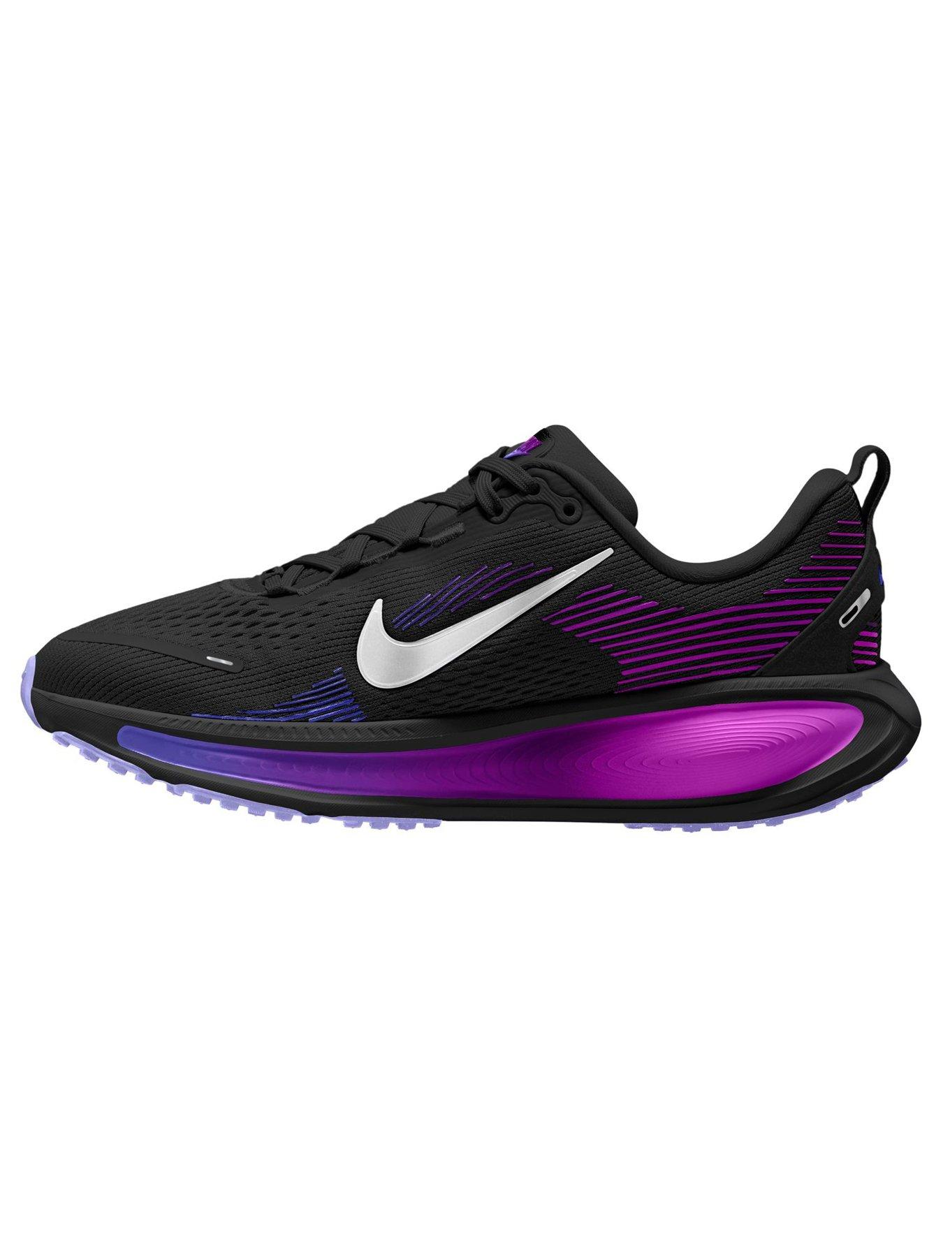 Image 4 of 4 of Nike Older Kids Vomero 18 Grippy Road Running Trainers - Black