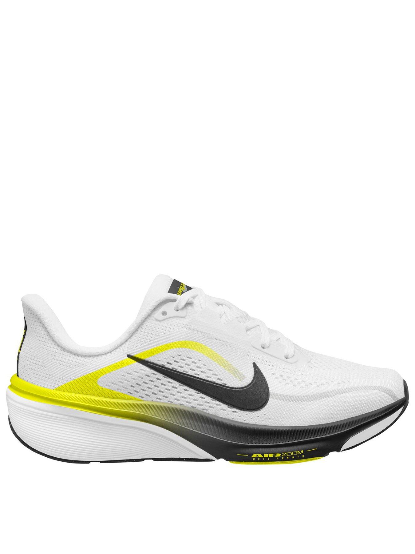 Image 1 of 4 of Nike Big Kids Air Zoom Pegasus 42 Trainers - White/black