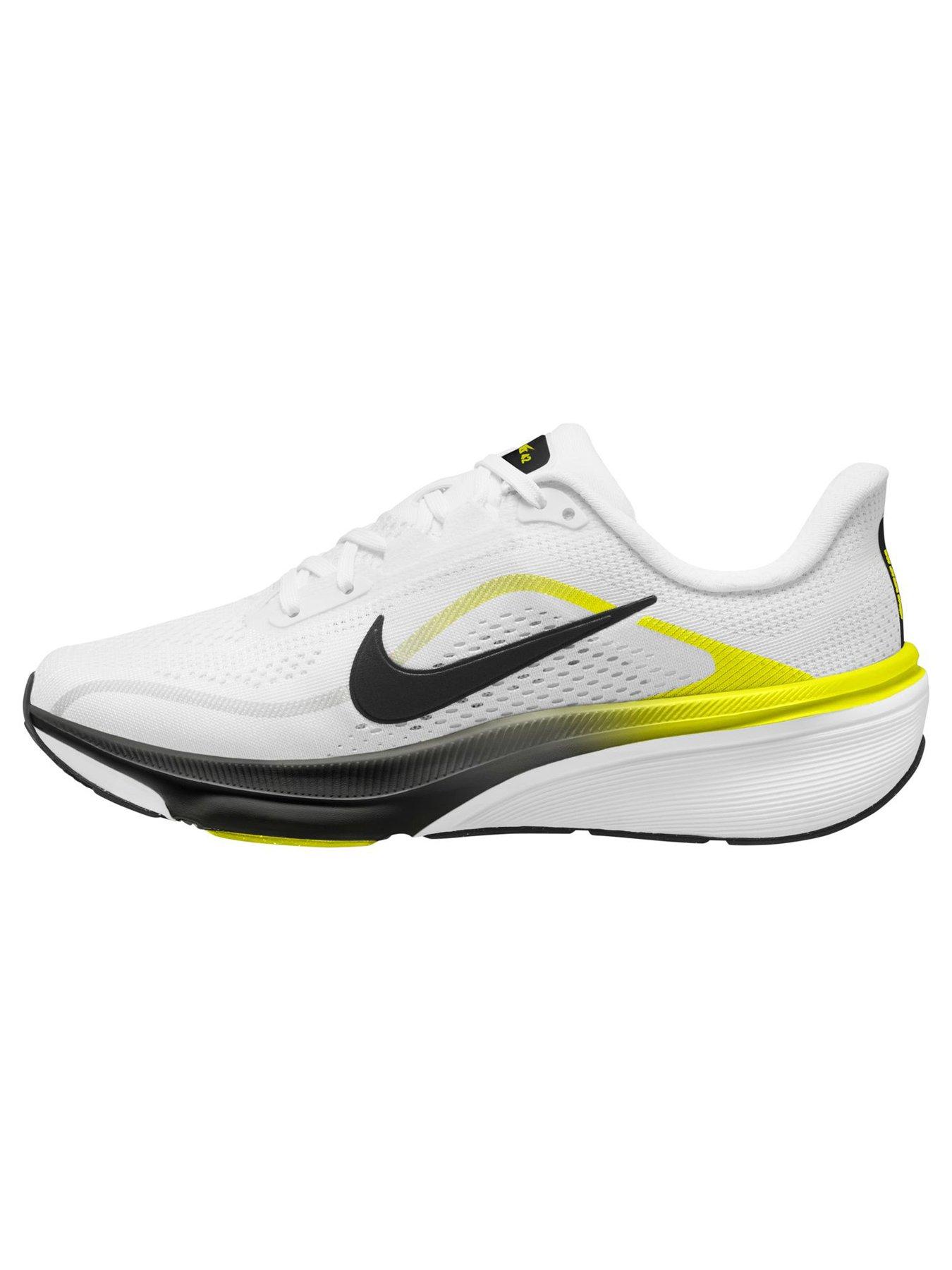Image 4 of 4 of Nike Big Kids Air Zoom Pegasus 42 Trainers - White/black