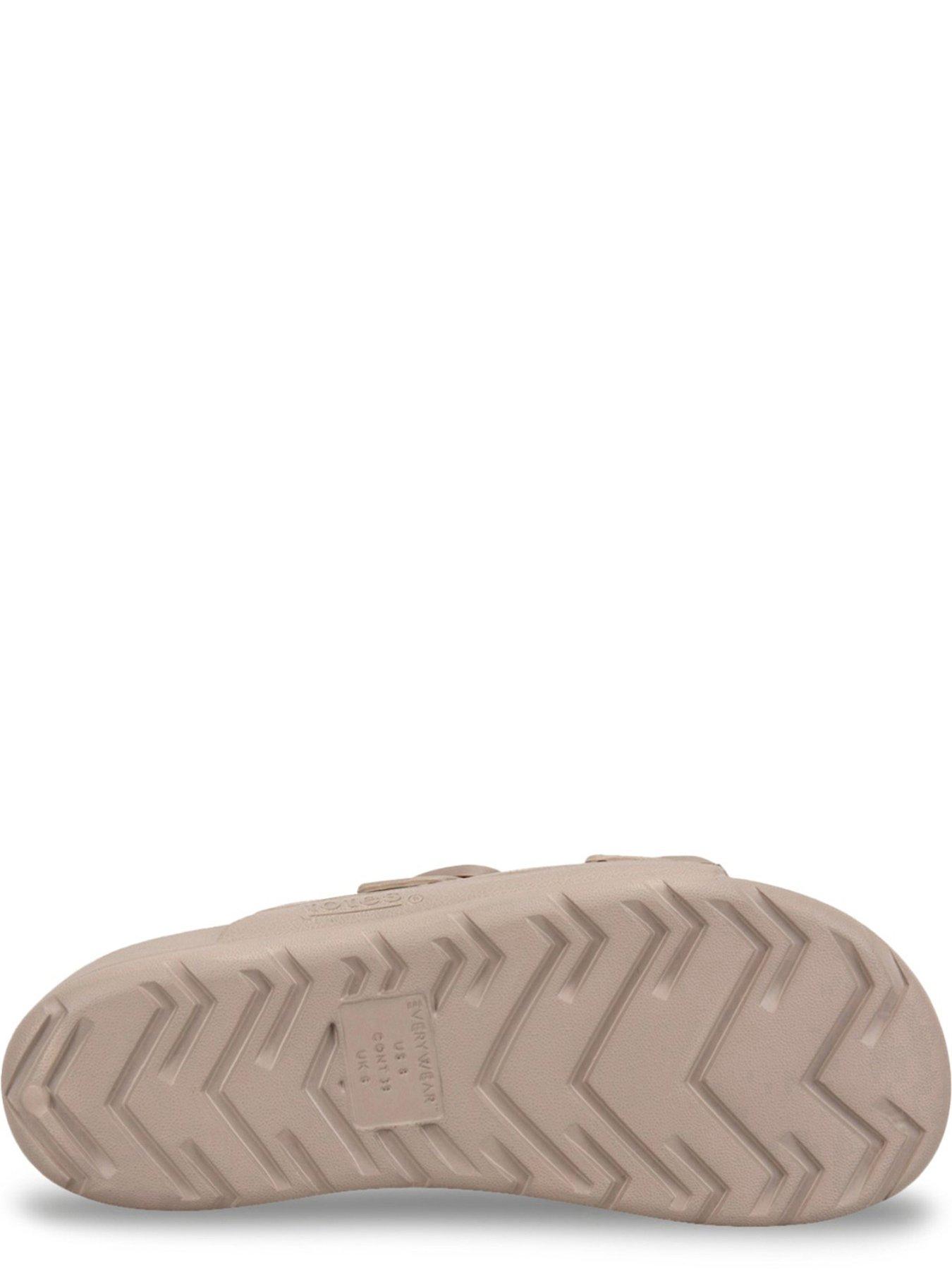 Image 4 of 6 of TOTES Solbounce Ladies Double Buckle Adjustable Slide - Taupe