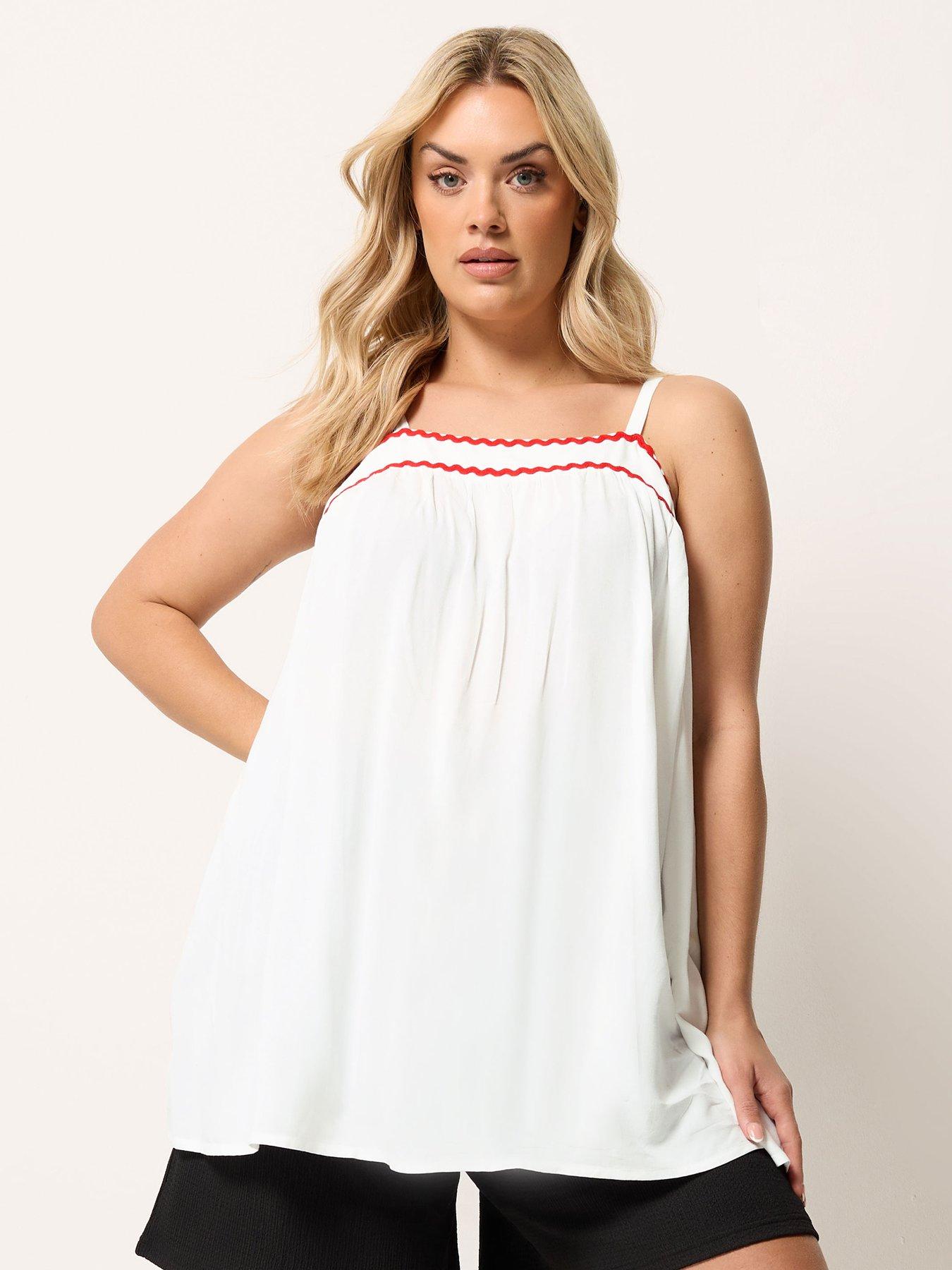 Yours Curve Ric-rac Cami