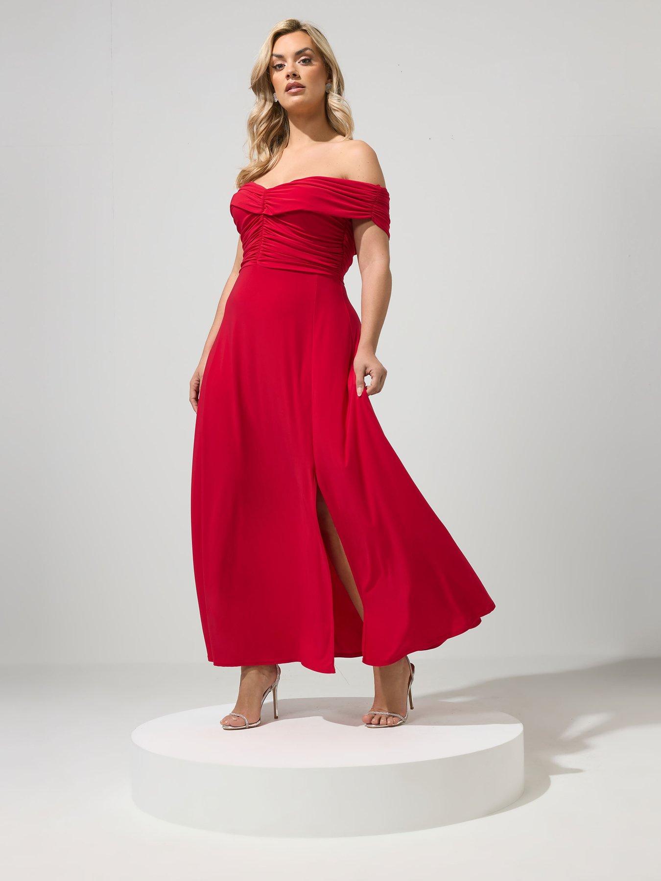 Women's Red Plus Size Dresses | Very IE