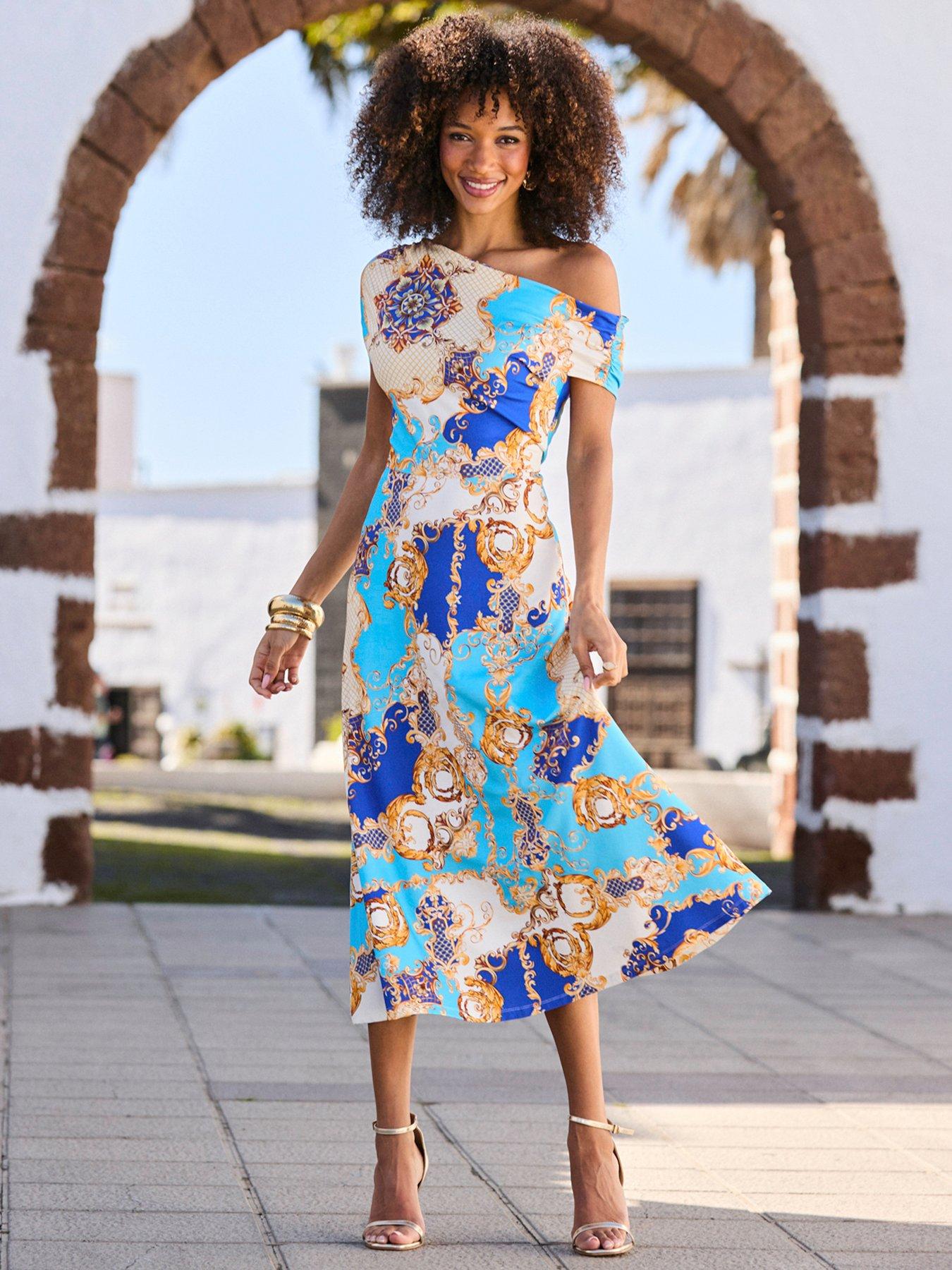 Women's Midi Knee Length Dresses | Very IE Page 10