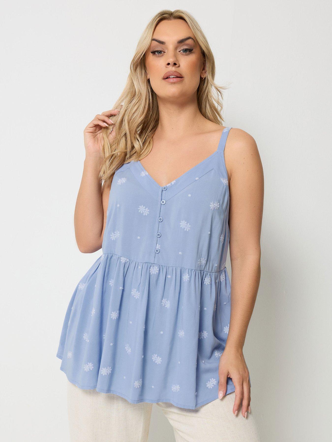 Yours Curve Embroidered Cami