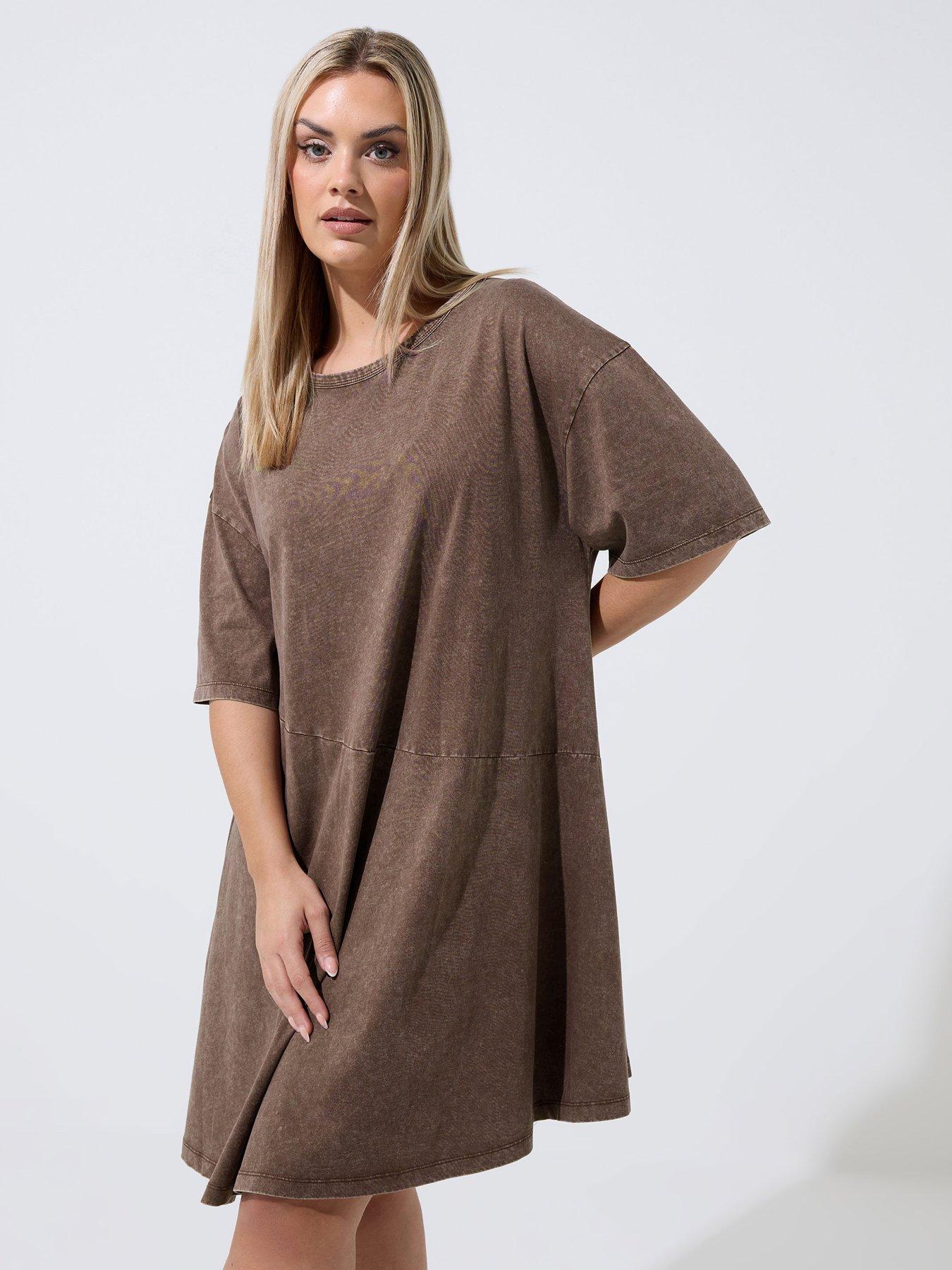 princess polly baby blue dress Brown Plus Size Dresses for Women