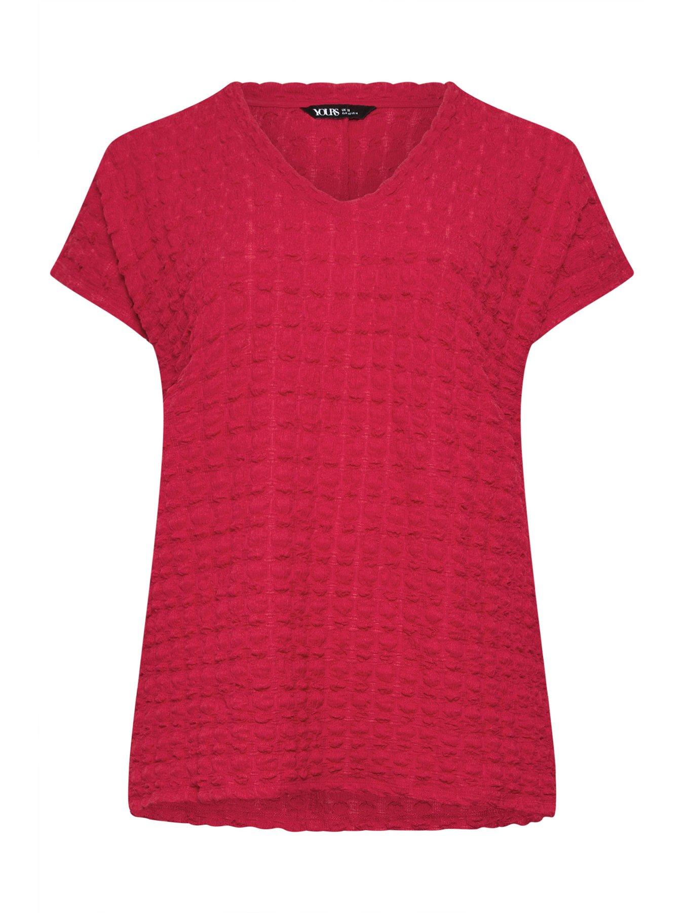 yours-curve-bubble-textured-t-shirtdetail