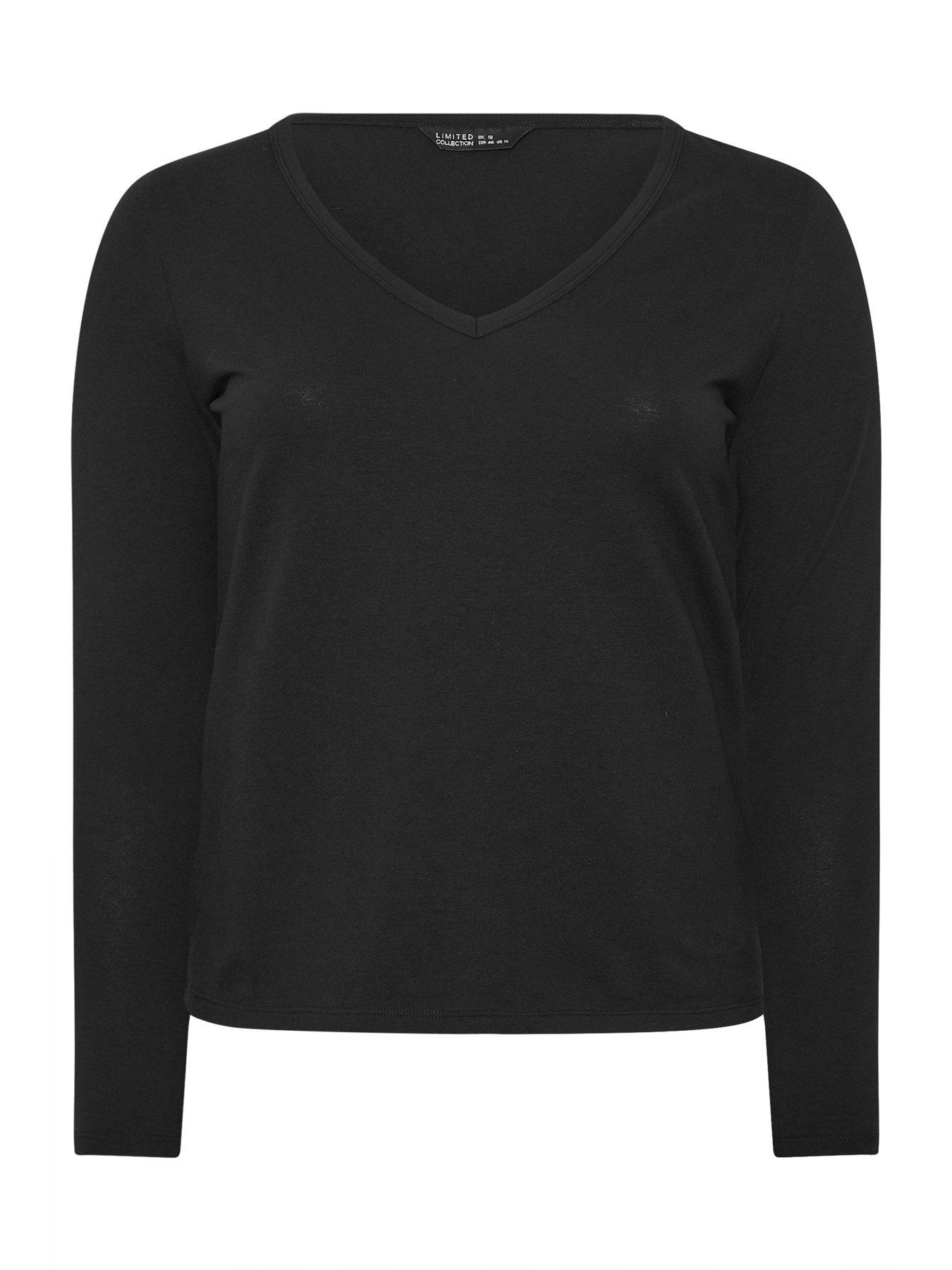 yours-curve-long-sleeve-top-blackdetail