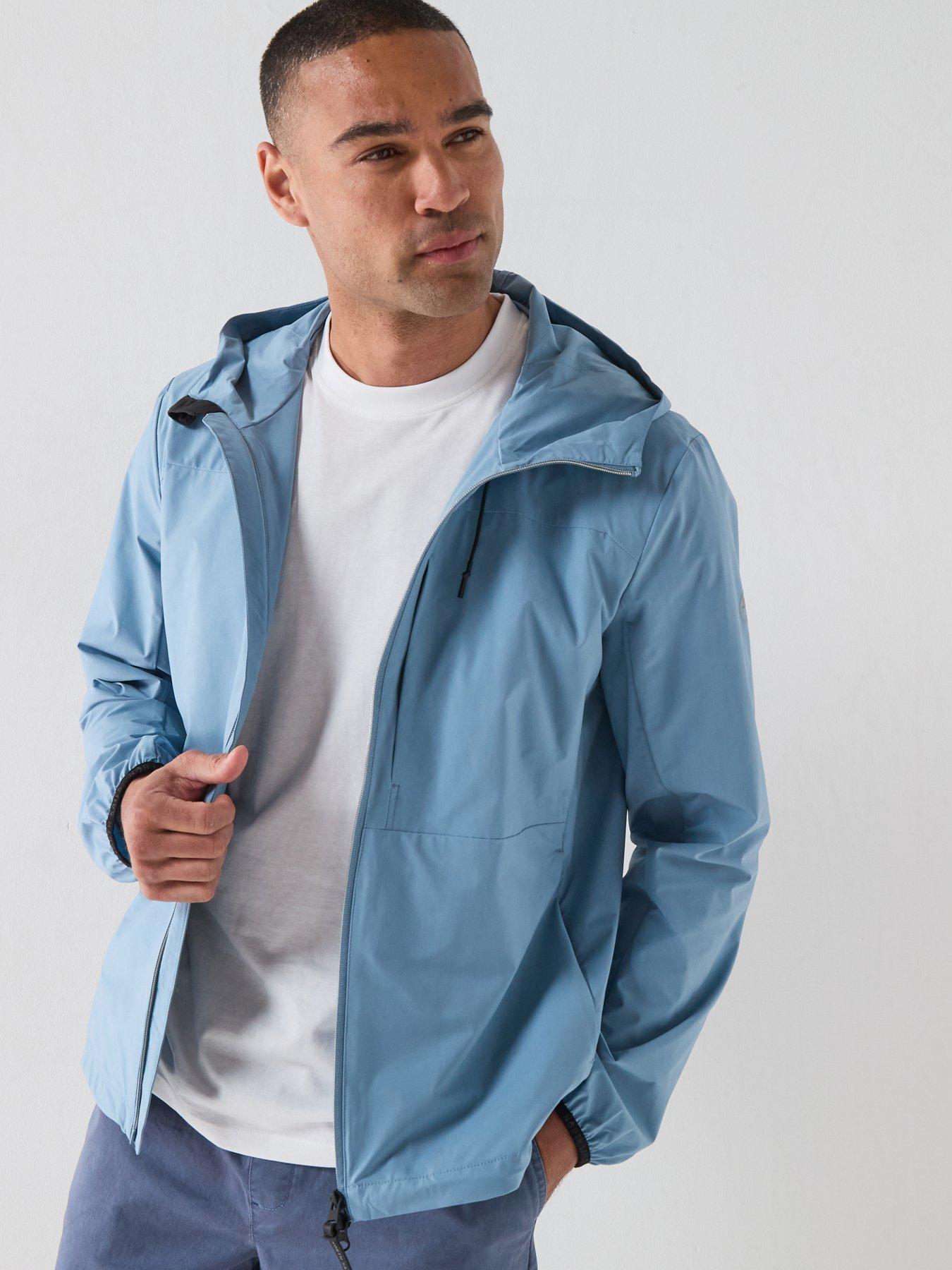 North Sails Mistral Lightweight Packable Jacket - Light Blue