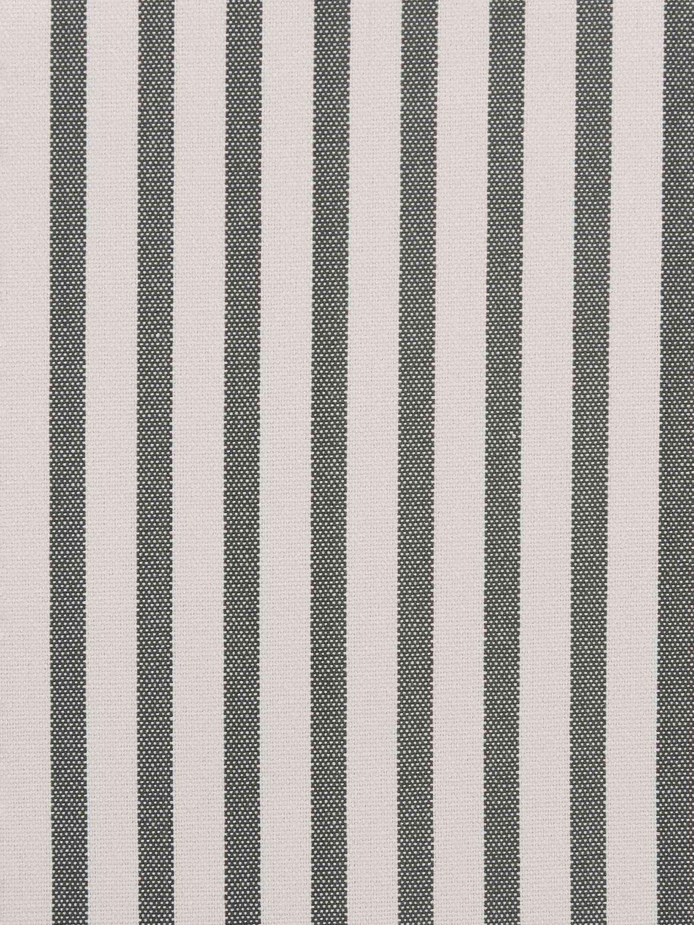 Image 7 of 7 of Dusk Iris Set Of 2 Dining Chairs - Sage Stripe