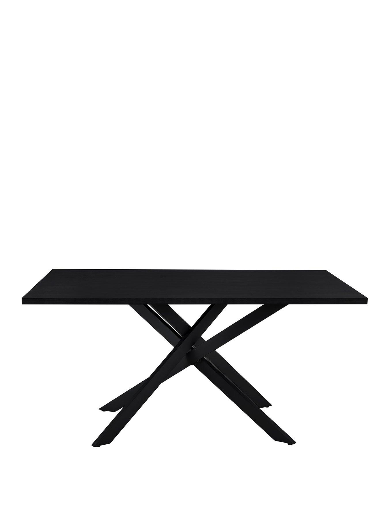 dusk-brooke-rectangle-extendable-6-10-seater-dining-table-blackstillFront