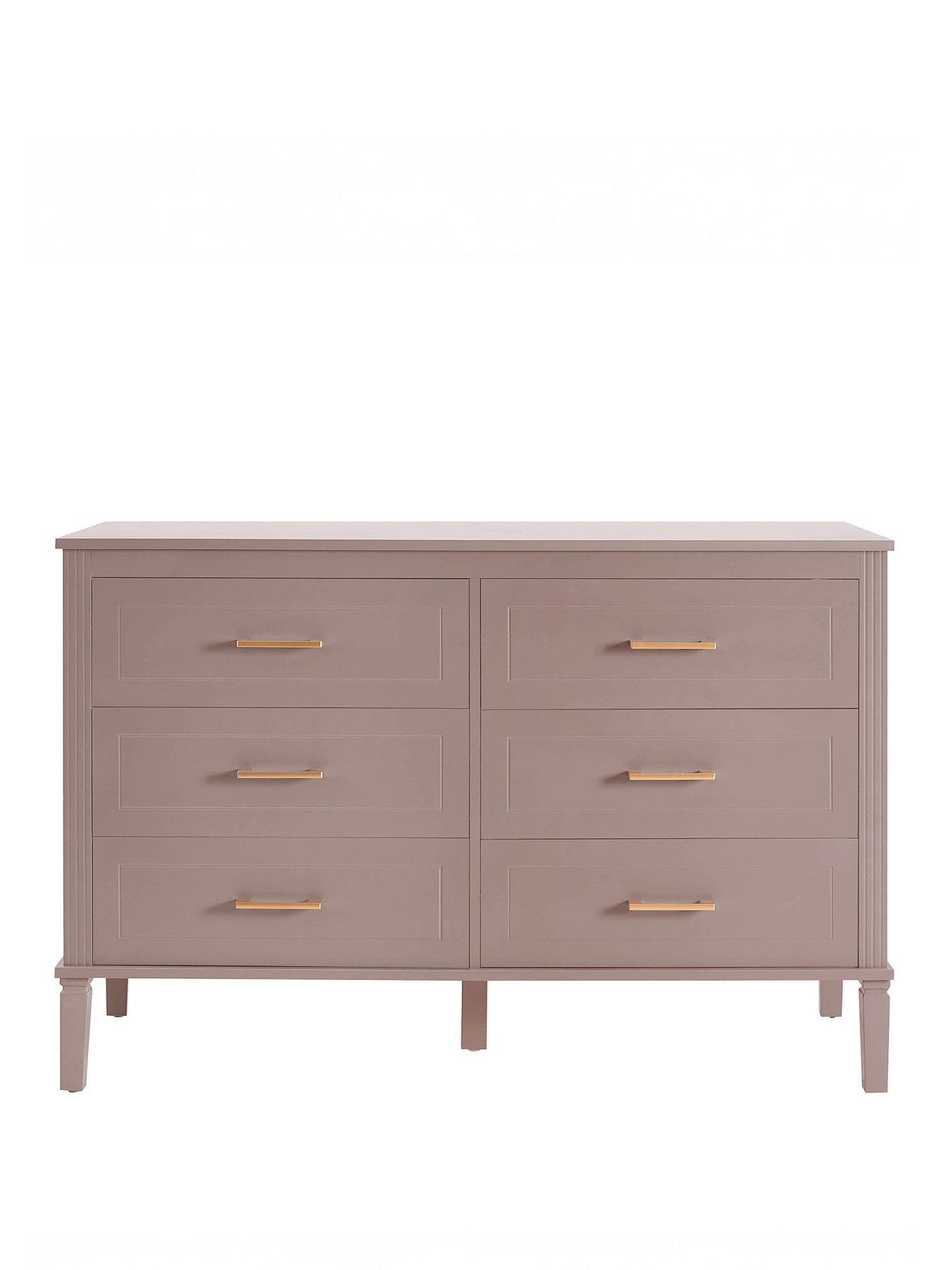 Image 2 of 5 of Dusk Sienna 6 Drawer Chest - Dusty Mauve