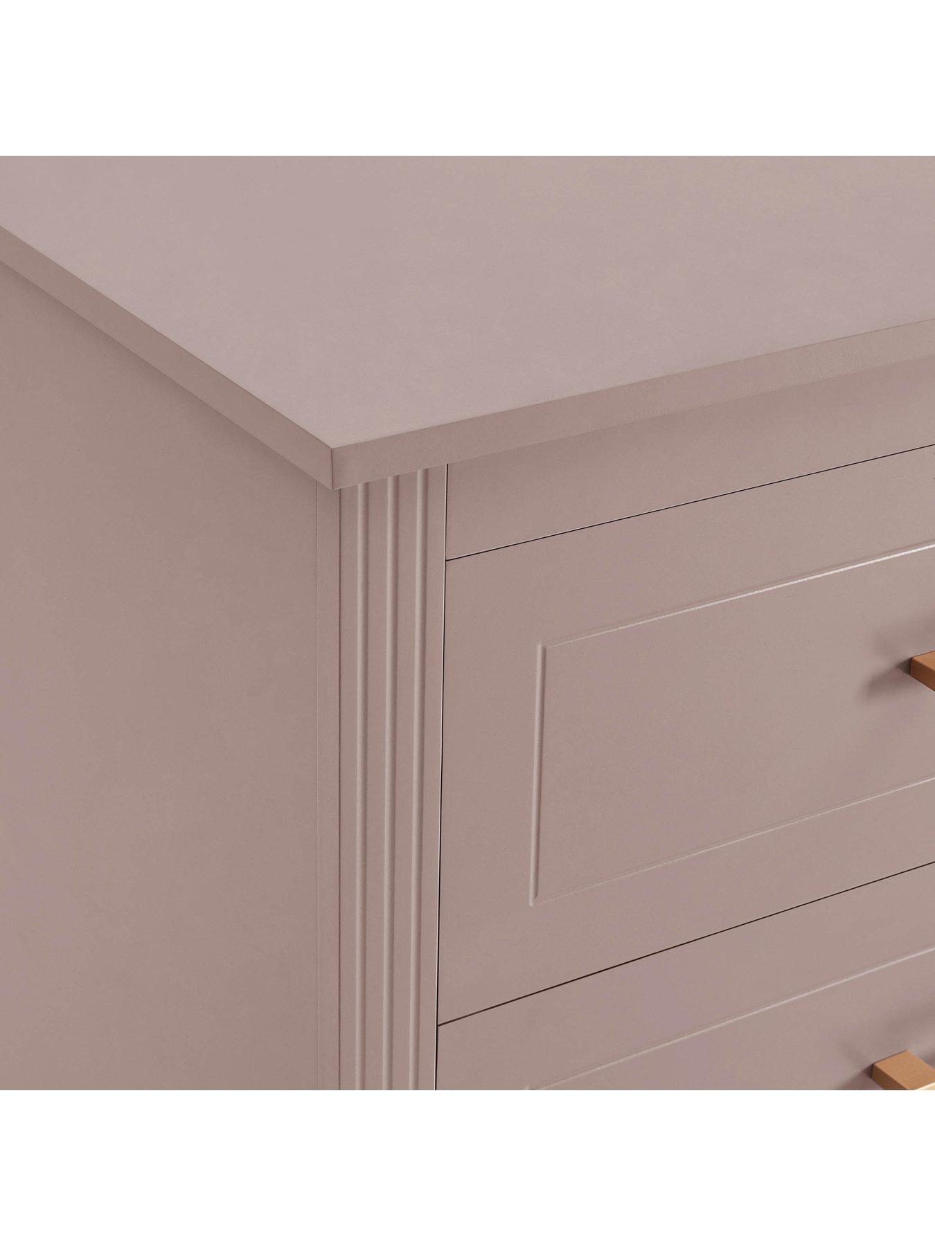 Image 4 of 5 of Dusk Sienna 6 Drawer Chest - Dusty Mauve