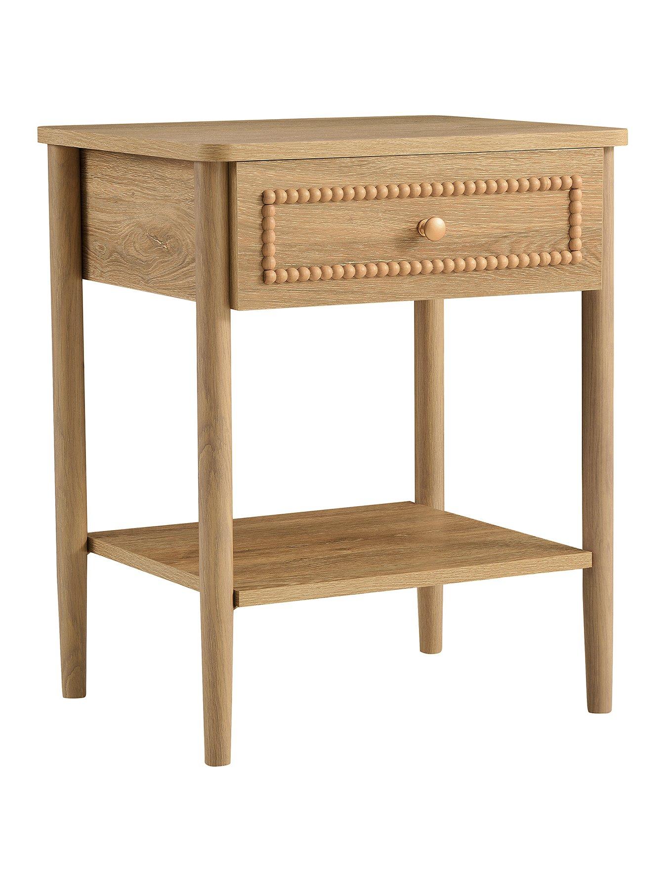 dusk-posy-bobbin-1-drawer-nightstand-light-woodstillFront
