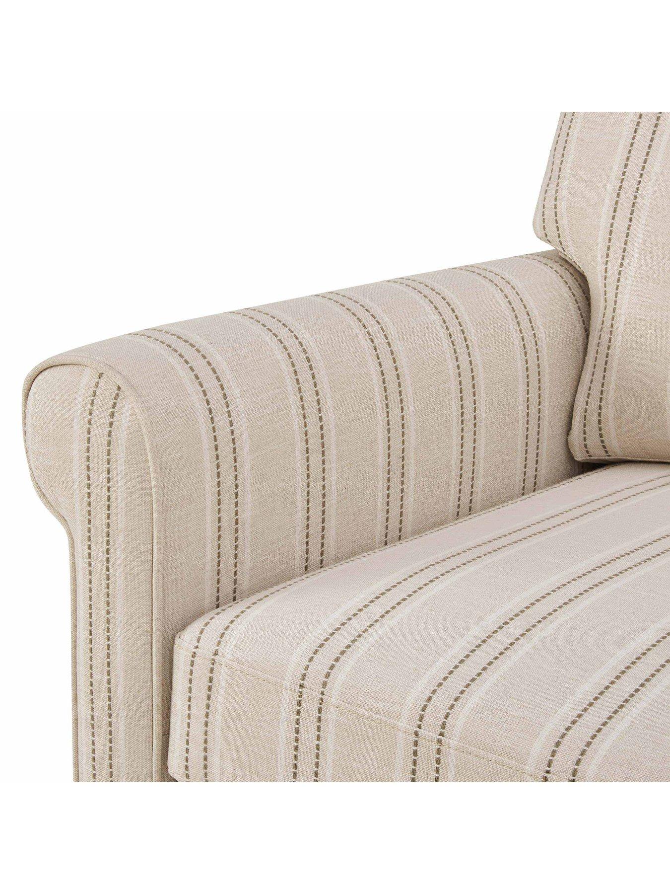 Image 4 of 6 of Dusk Sicily 2 Seater Sofa - Stripe