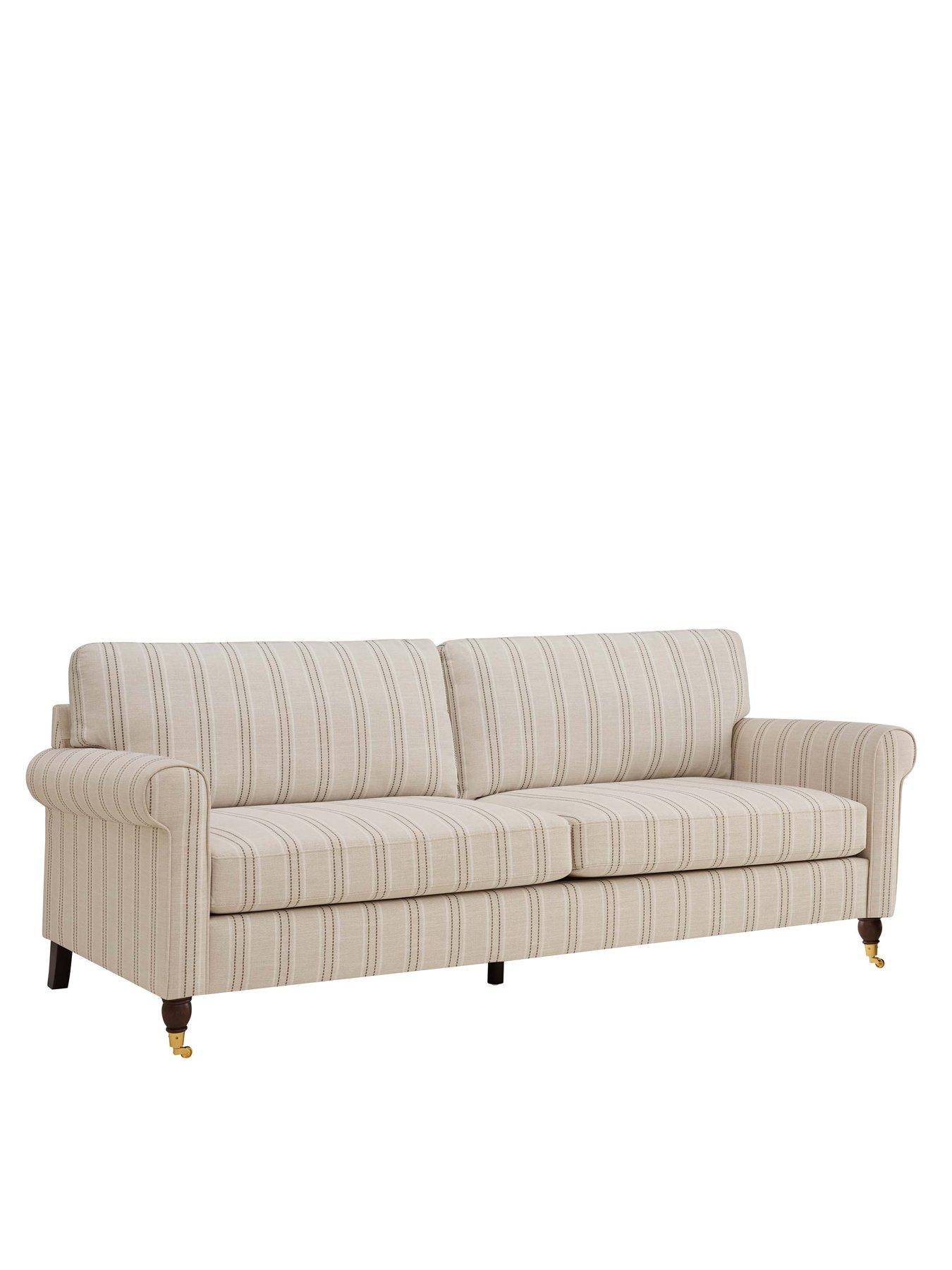 Image 3 of 7 of Dusk Sicily 3 Seater Sofa - Stripe