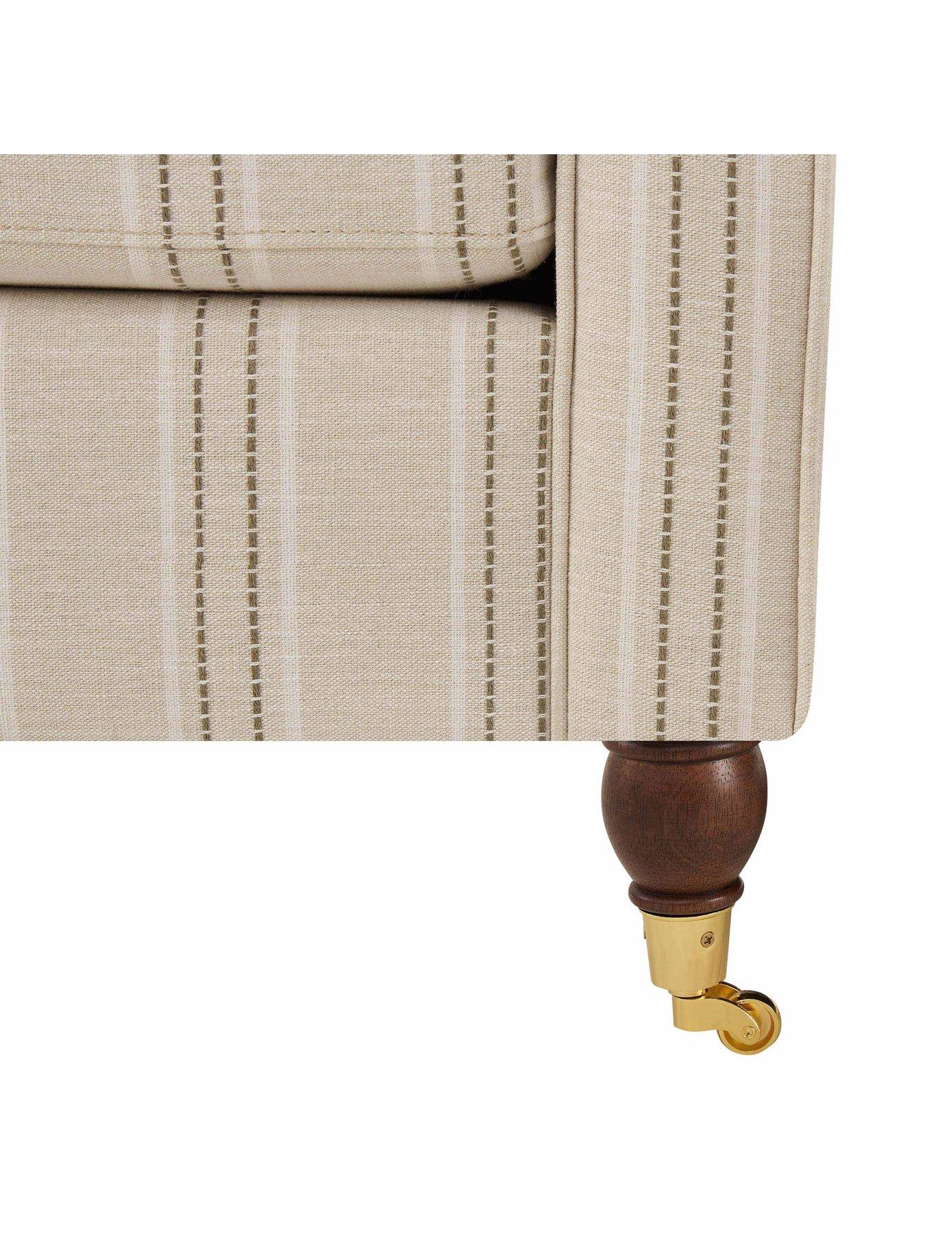 Image 6 of 7 of Dusk Sicily 3 Seater Sofa - Stripe