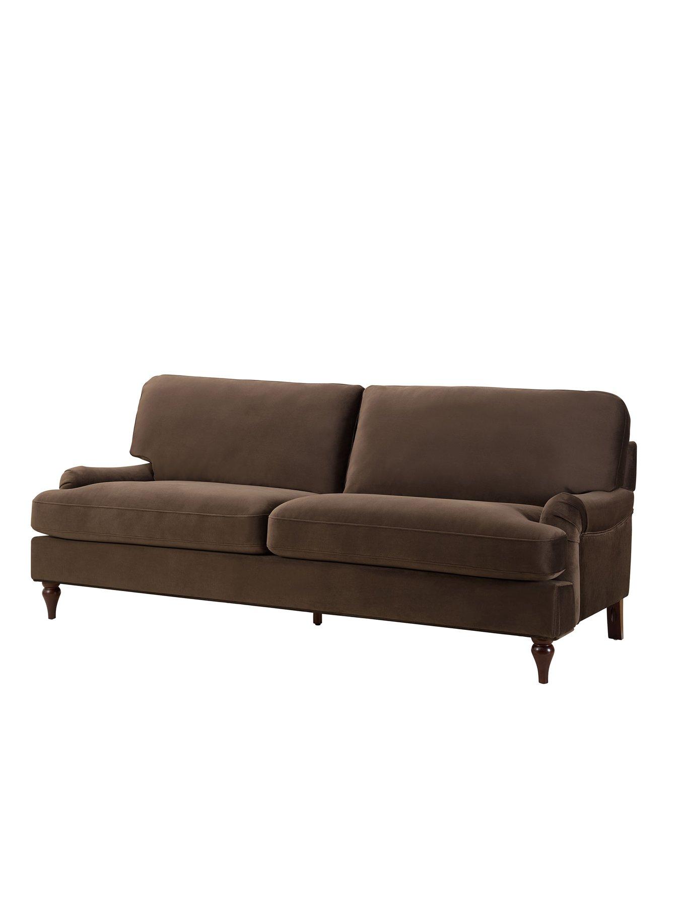 Image 4 of 7 of Dusk Hampshire 3 Seater Sofa - Cappuccino