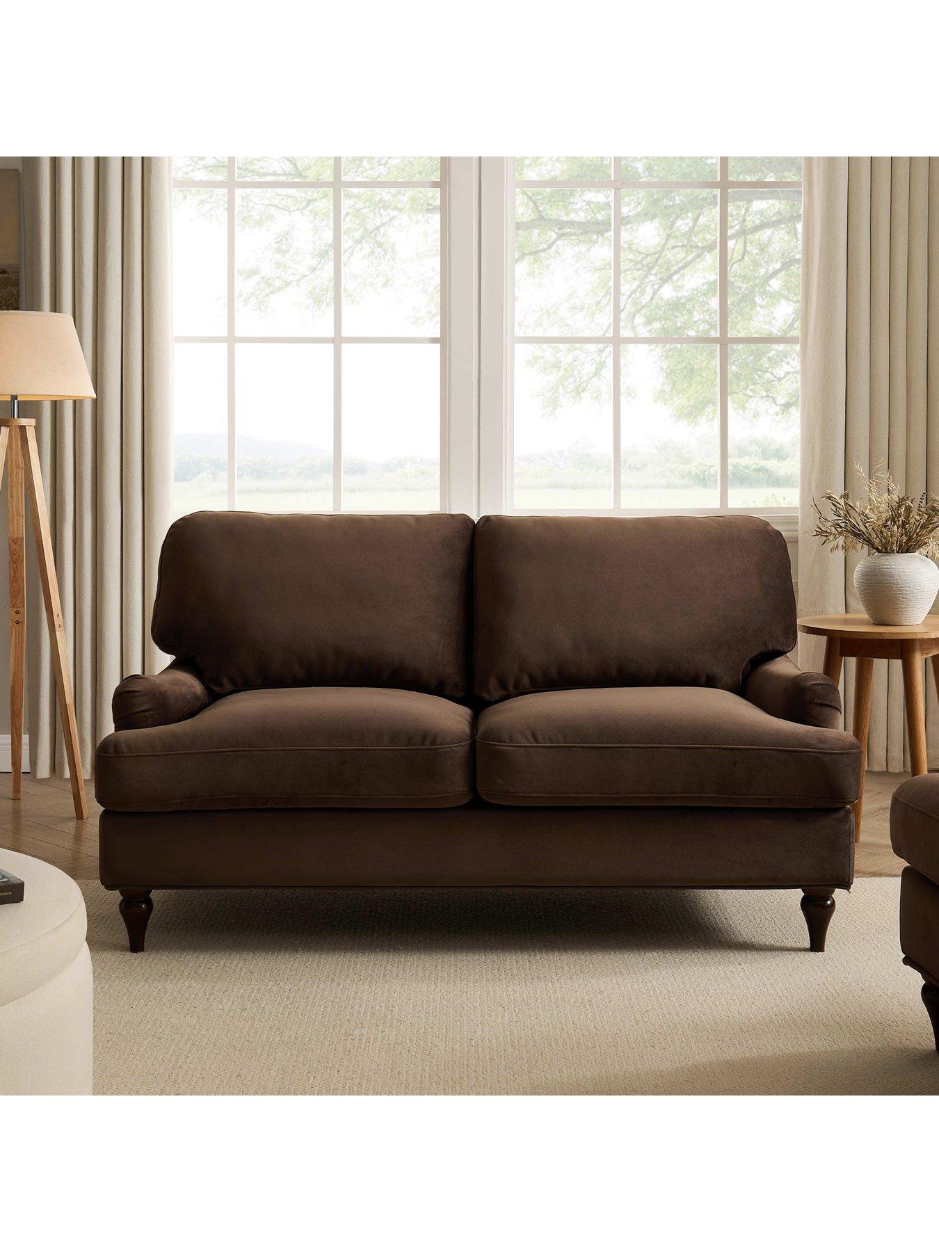 Image 3 of 7 of Dusk Hampshire 2 Seater Sofa - Cappuccino