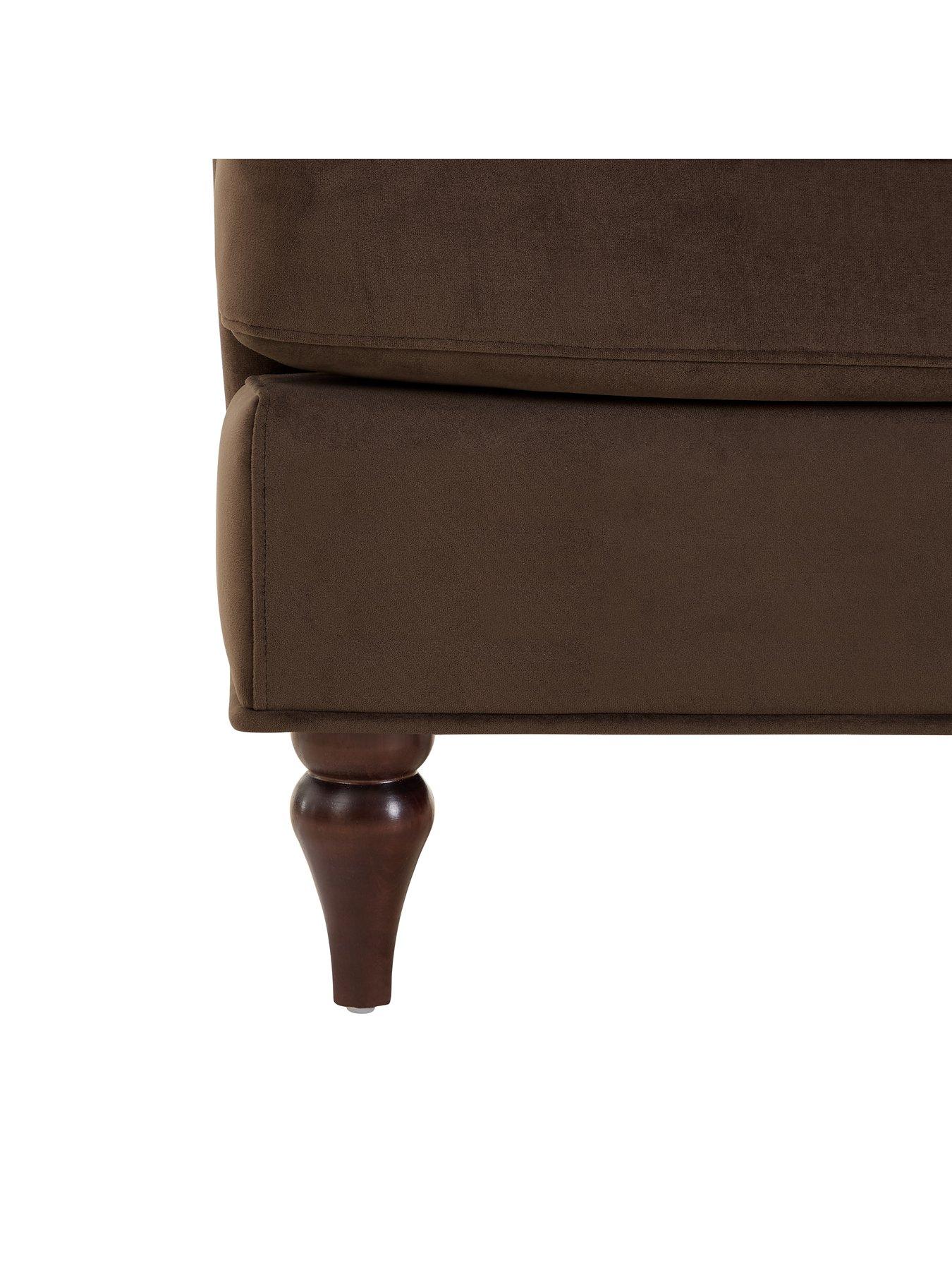Image 6 of 7 of Dusk Hampshire Loveseat - Cappuccino