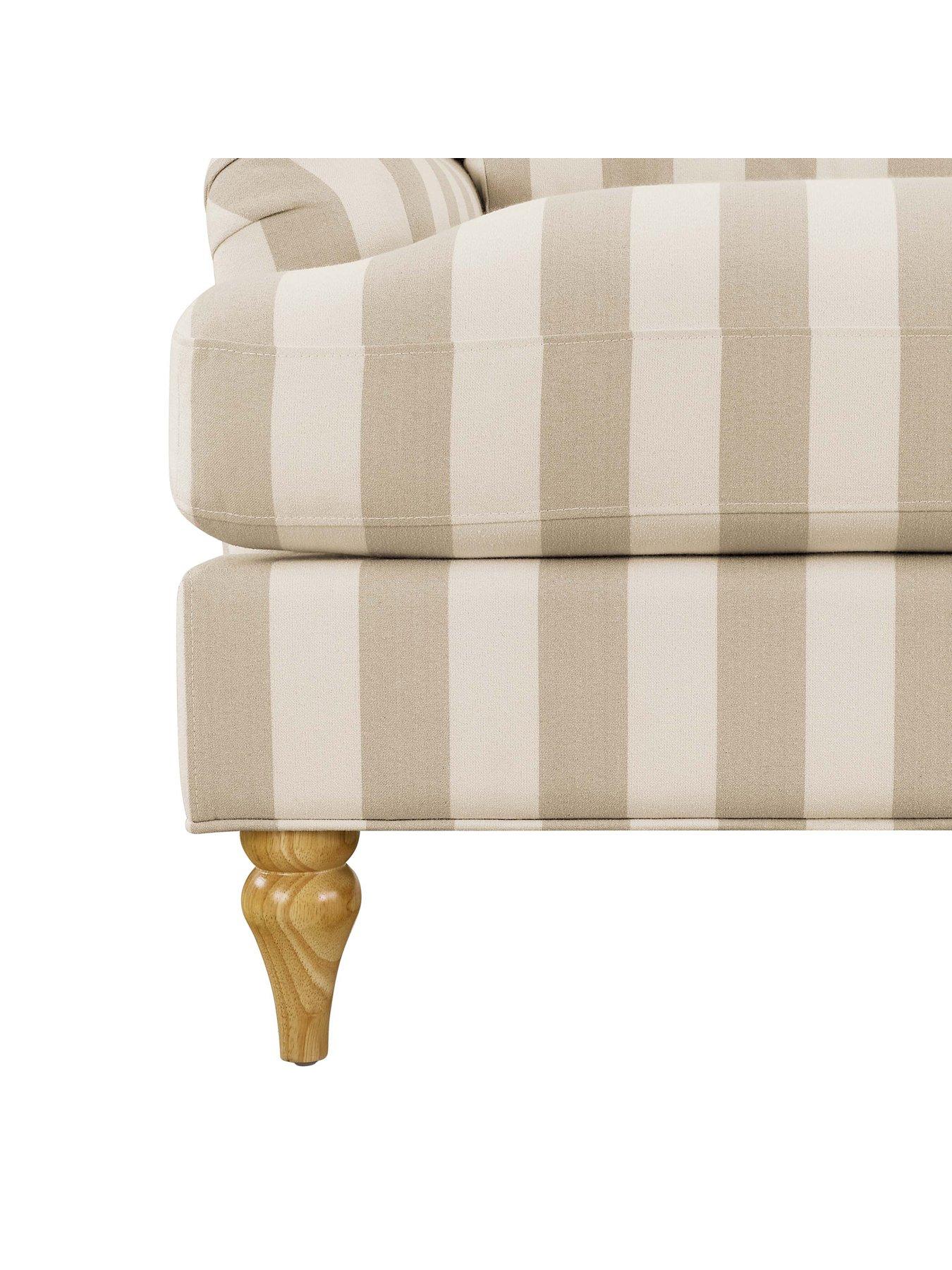 Image 5 of 7 of Dusk Hampshire 2 Seater Sofa - Natural Stripe