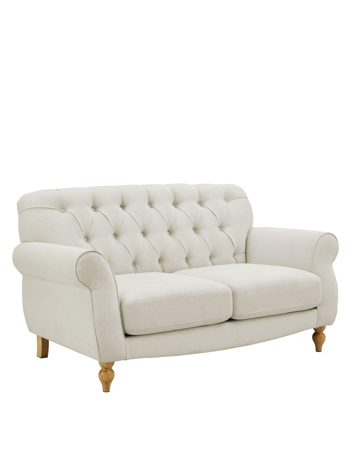 Image 4 of 7 of Dusk Hebden 2 Seater Sofa - Cream Linen