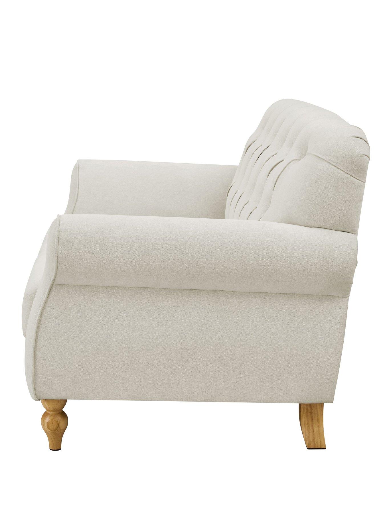 Image 5 of 7 of Dusk Hebden 2 Seater Sofa - Cream Linen
