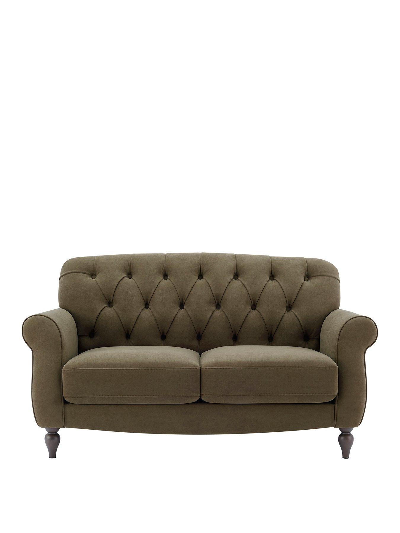 Image 2 of 7 of Dusk Hebden 2 Seater Sofa - Olive Green