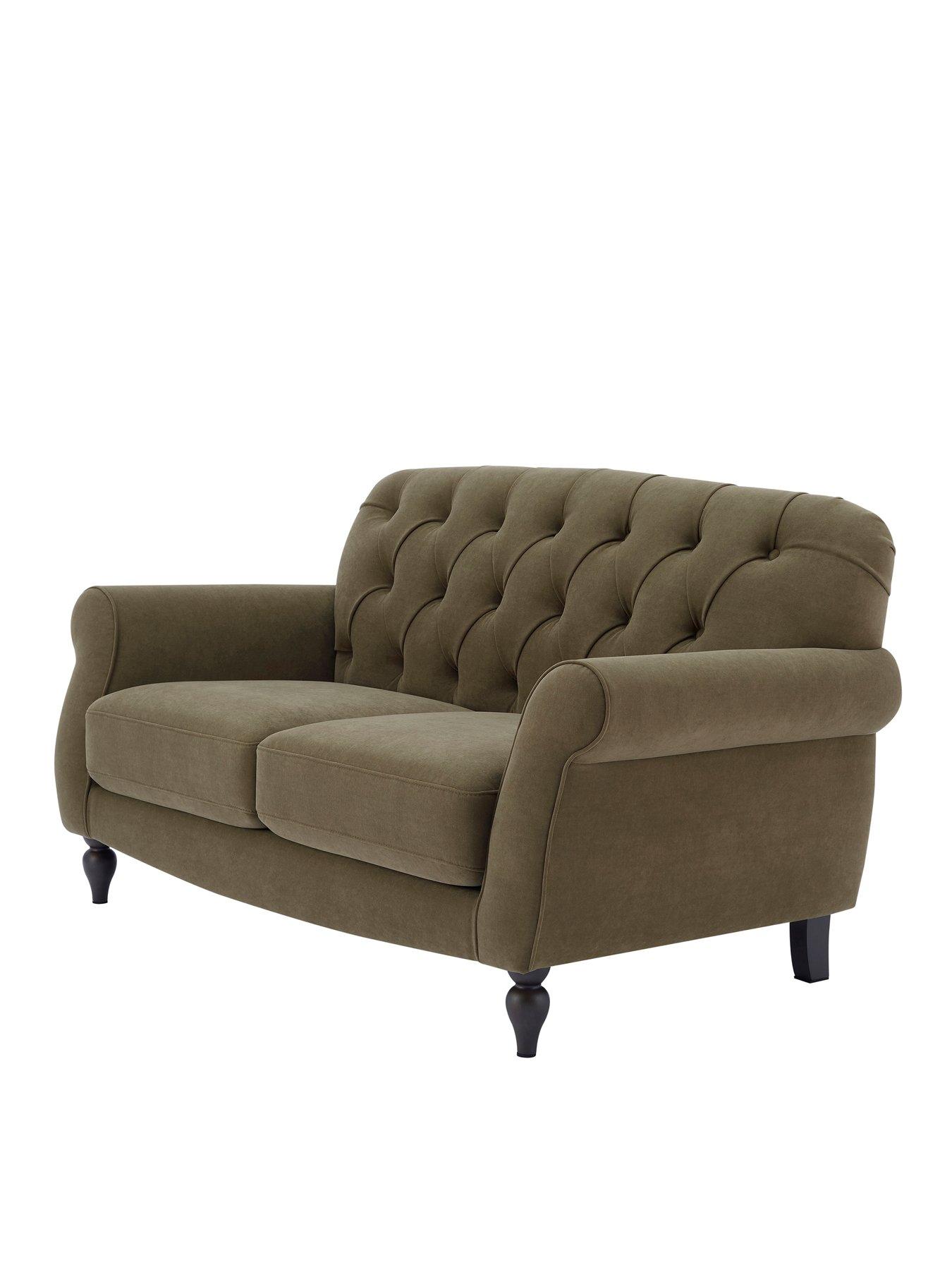 Image 4 of 7 of Dusk Hebden 2 Seater Sofa - Olive Green