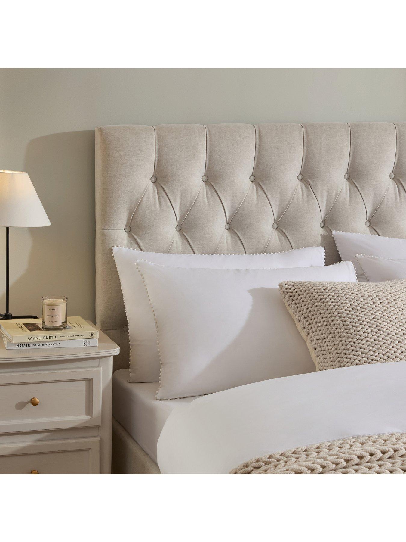 Image 6 of 7 of Dusk Middleton Natural Ottoman Storage Bed