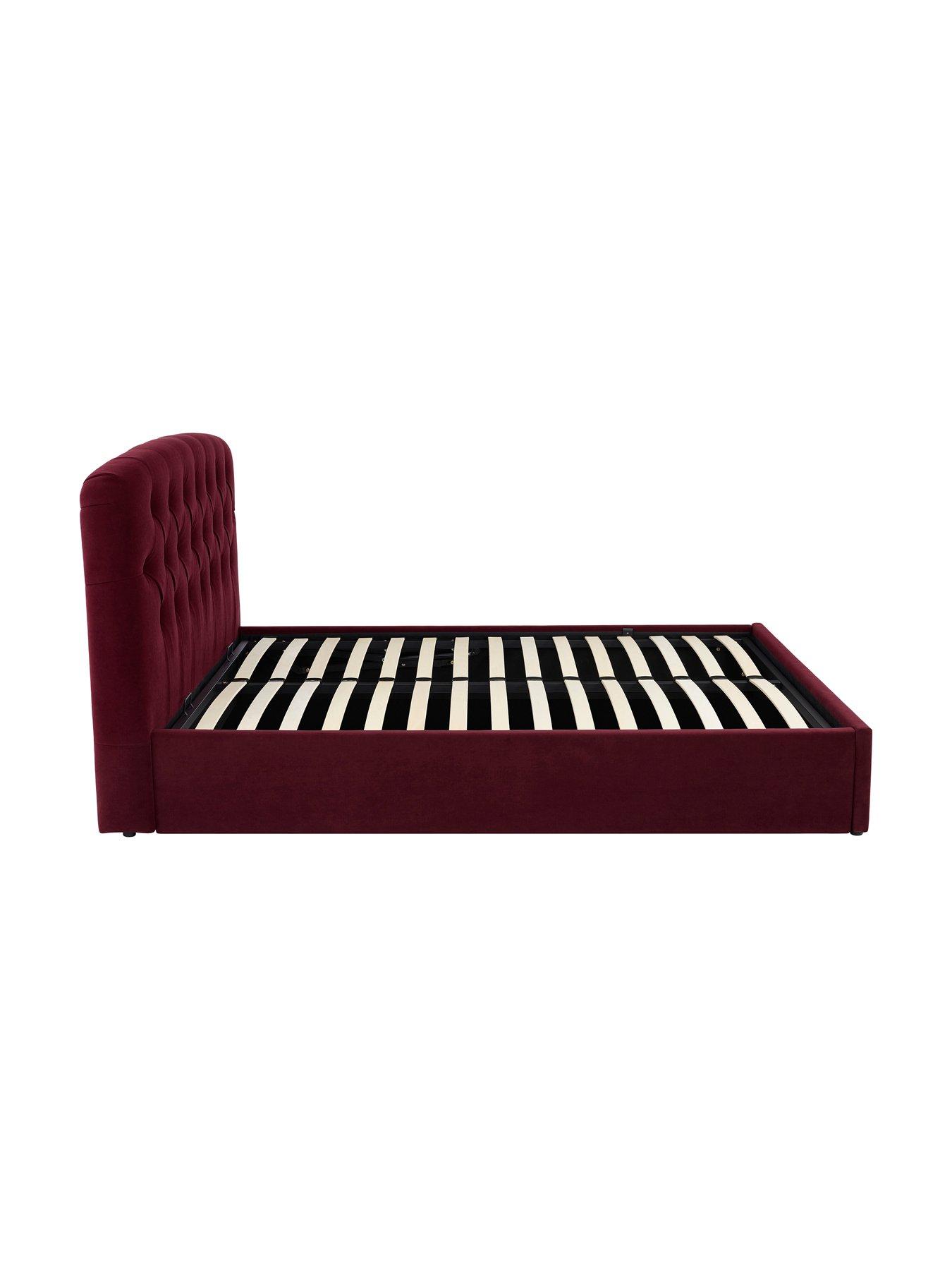 Image 6 of 7 of Dusk Hebden Berry Ottoman Storage Bed