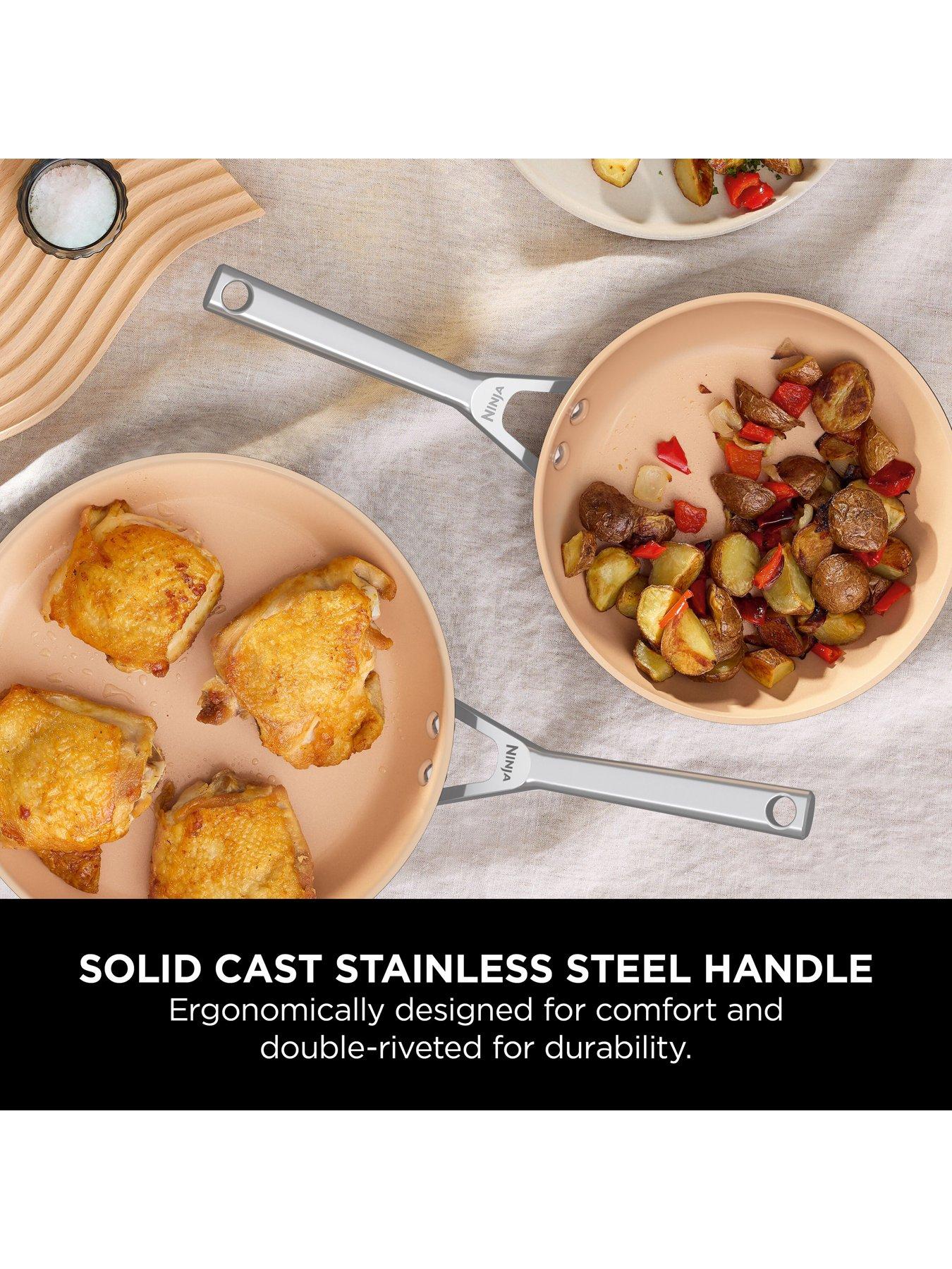 Image 6 of 6 of NINJA Ninja Extended Life Ceramic 3-piece Saucepan Set Cw93003eui