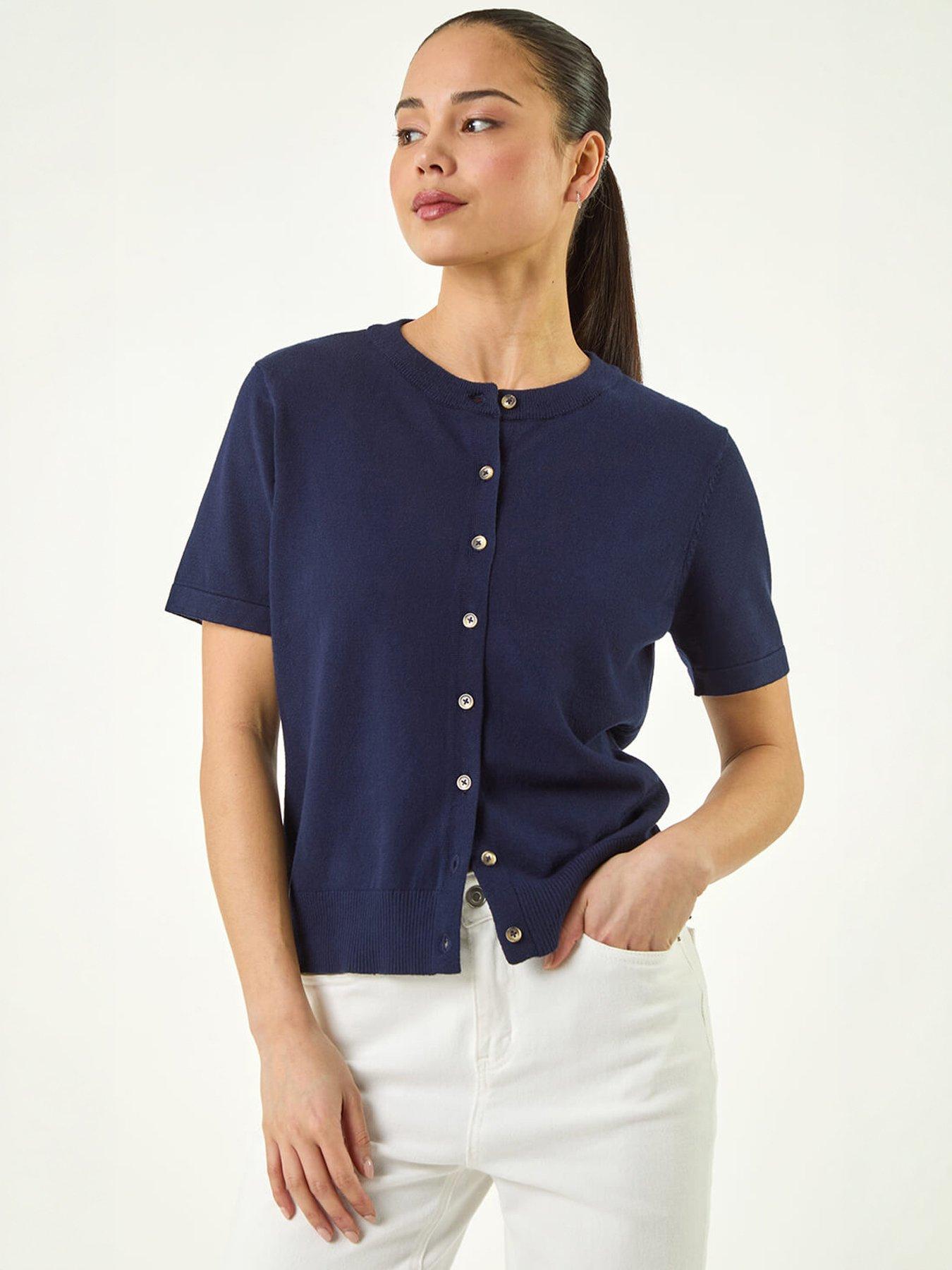 Image 5 of 5 of Roman Petite Buttoned Up Cardigan