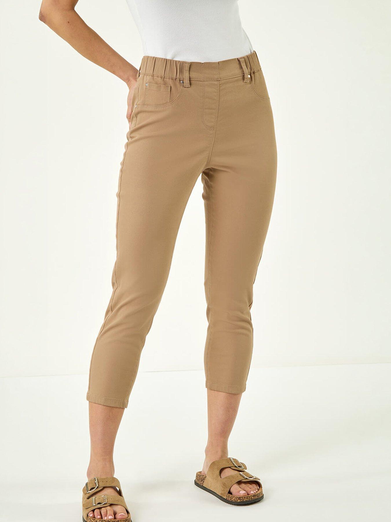 Image 3 of 5 of Roman Petite Stretch Crop Denim Jegging