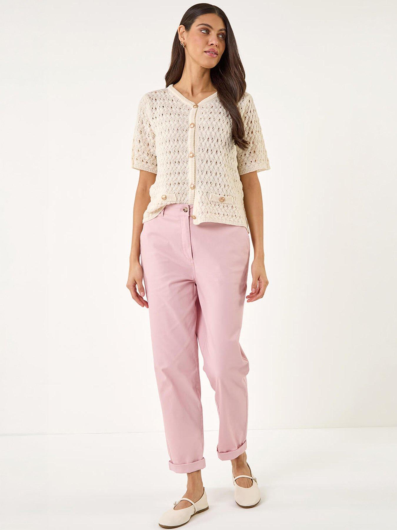 Image 3 of 5 of Roman Plain Cotton Chino Trousers