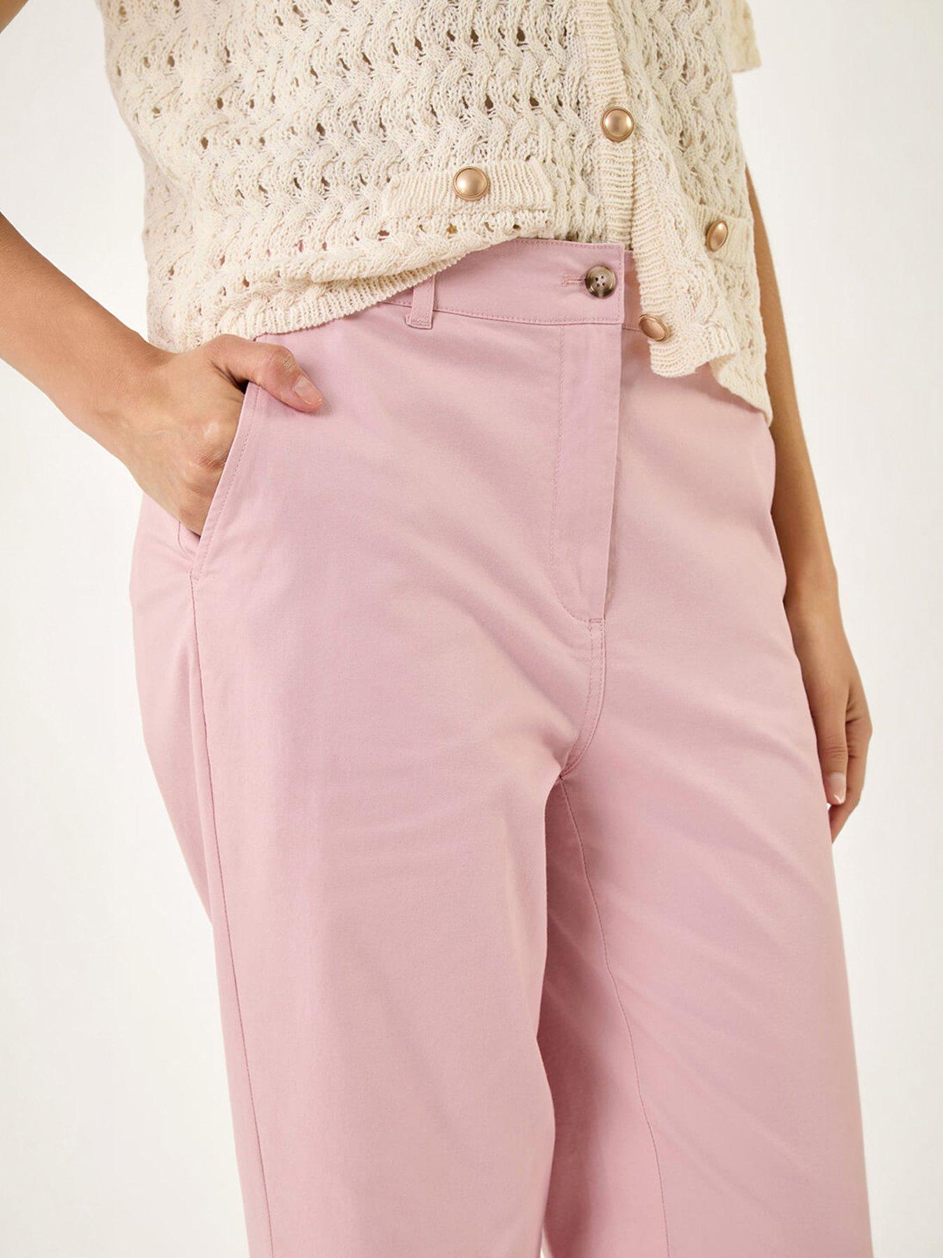 Image 4 of 5 of Roman Plain Cotton Chino Trousers