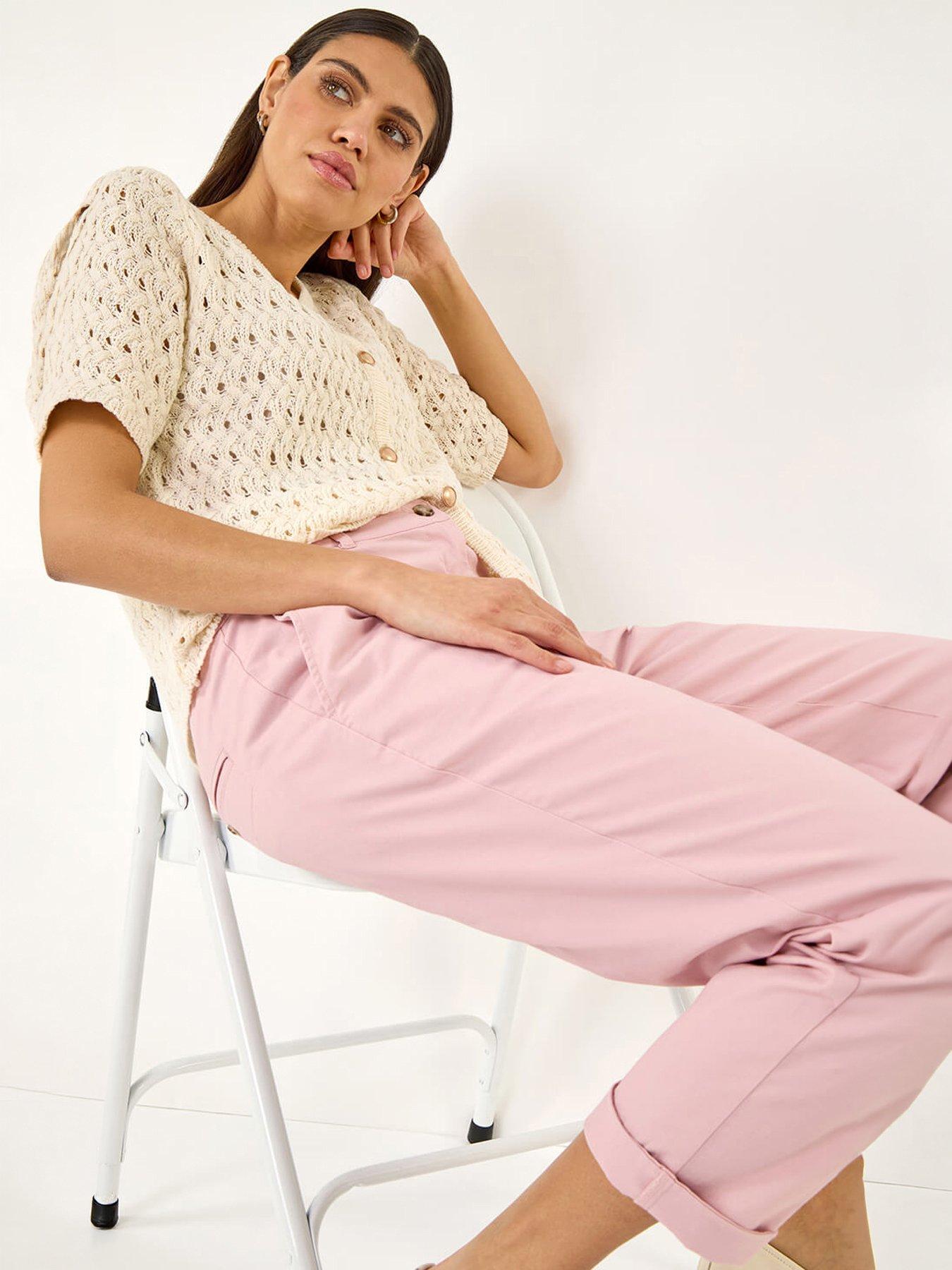 Image 5 of 5 of Roman Plain Cotton Chino Trousers