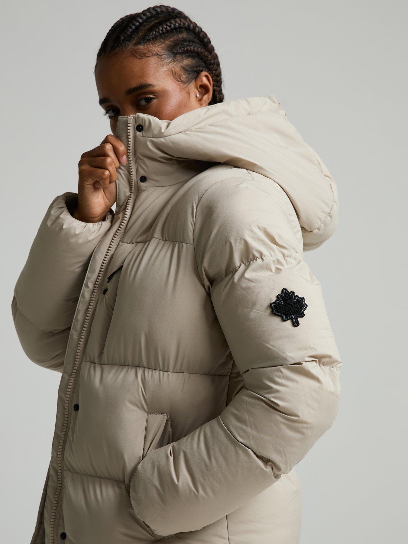 Image 4 of 5 of Zavetti Canada W Elloria Longline Puffer Jacket