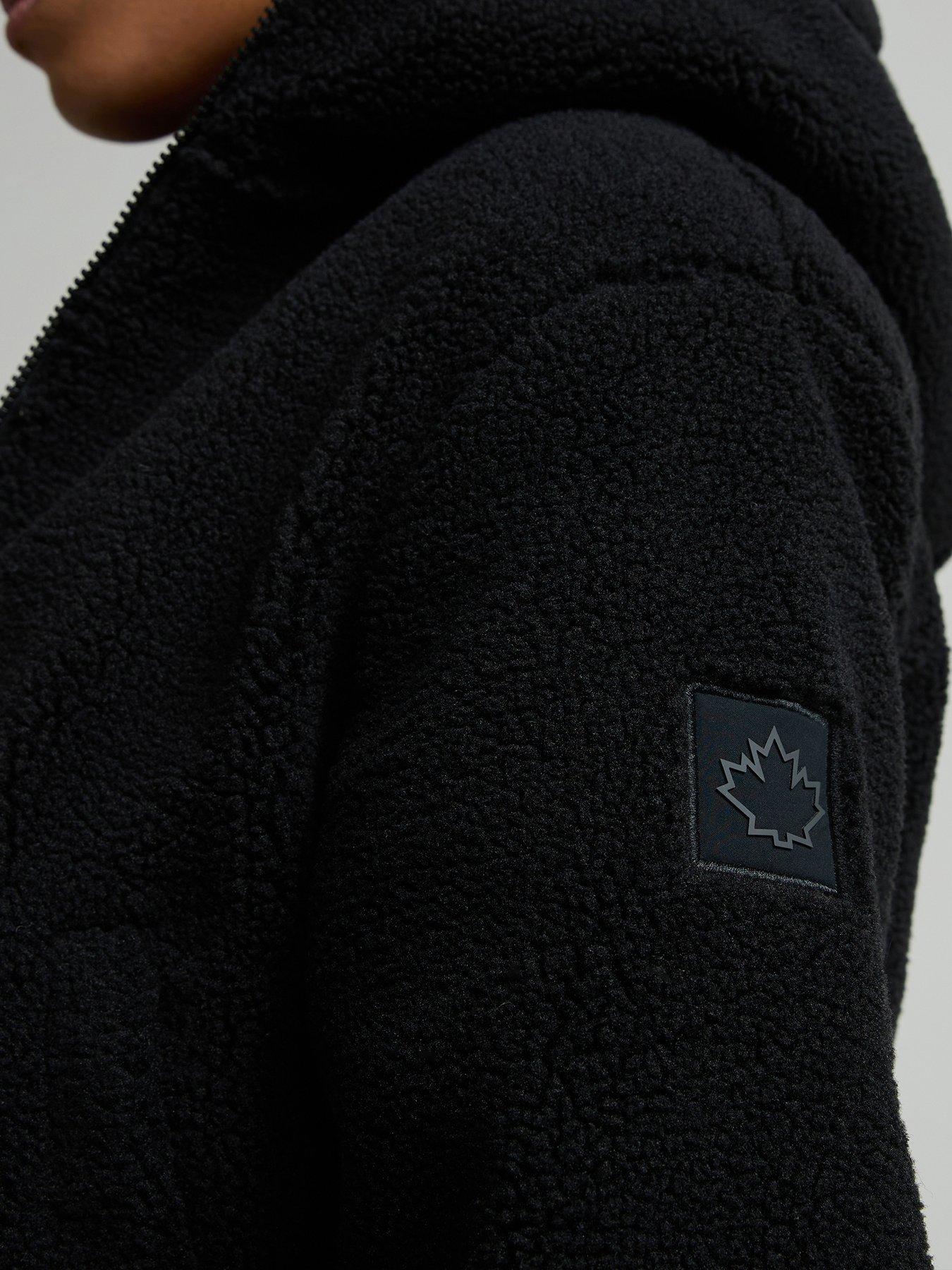 Image 6 of 7 of Zavetti Canada Womens Zavetti Canada Sellata Borg Reversible Jacket - Black