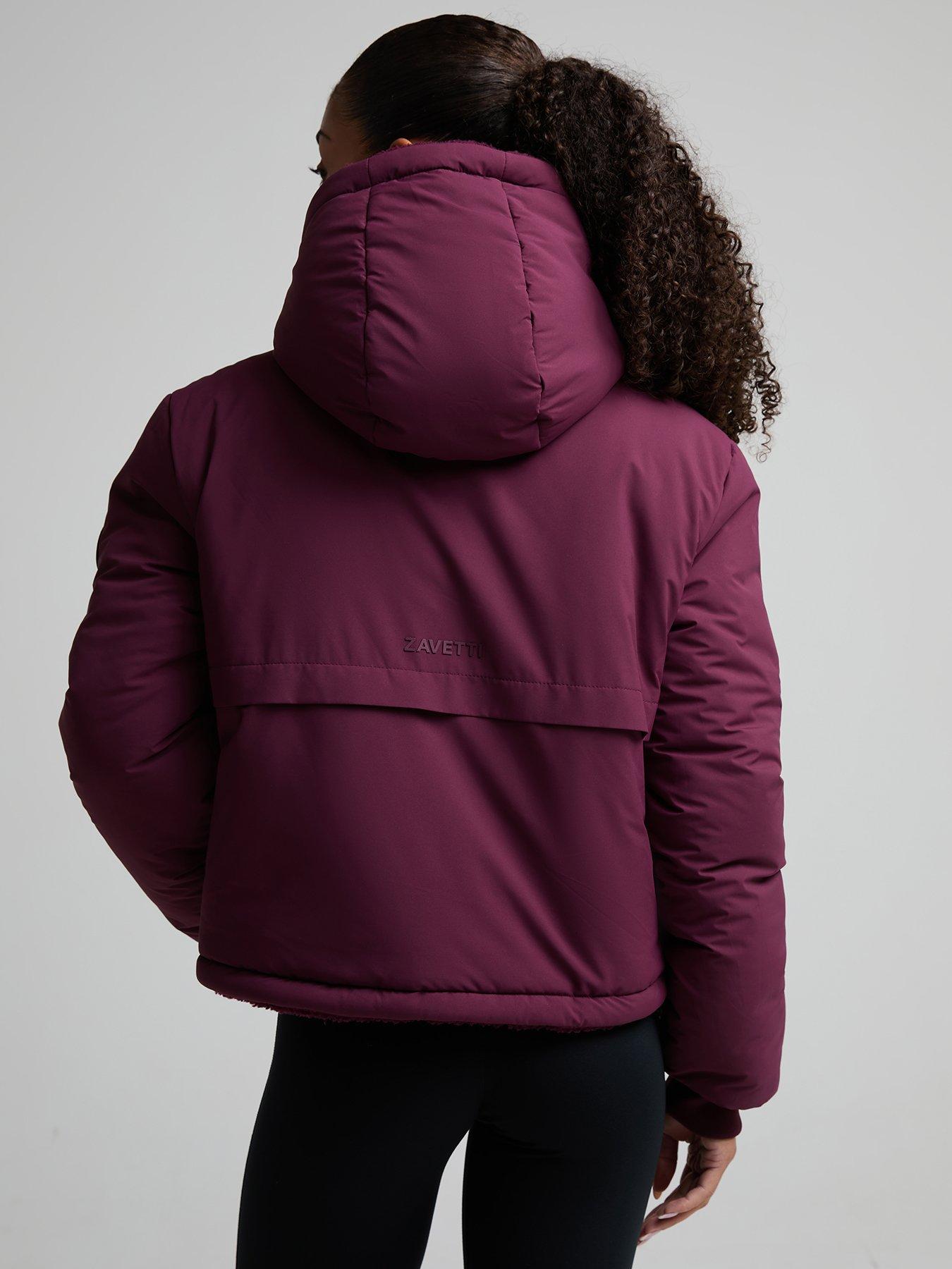 Image 2 of 7 of Zavetti Canada W Sellata Borg Reversible Jacket