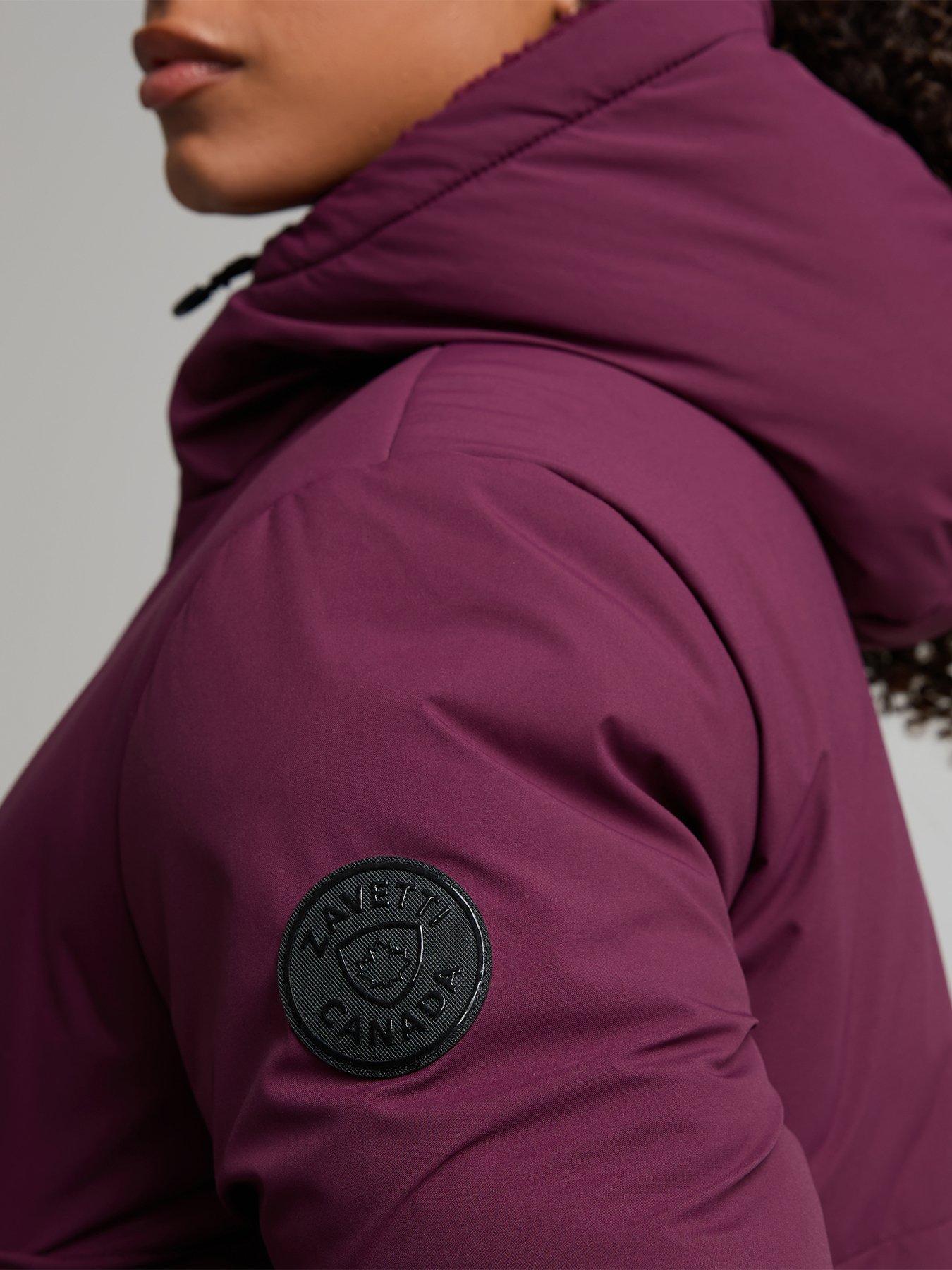 Image 6 of 7 of Zavetti Canada W Sellata Borg Reversible Jacket