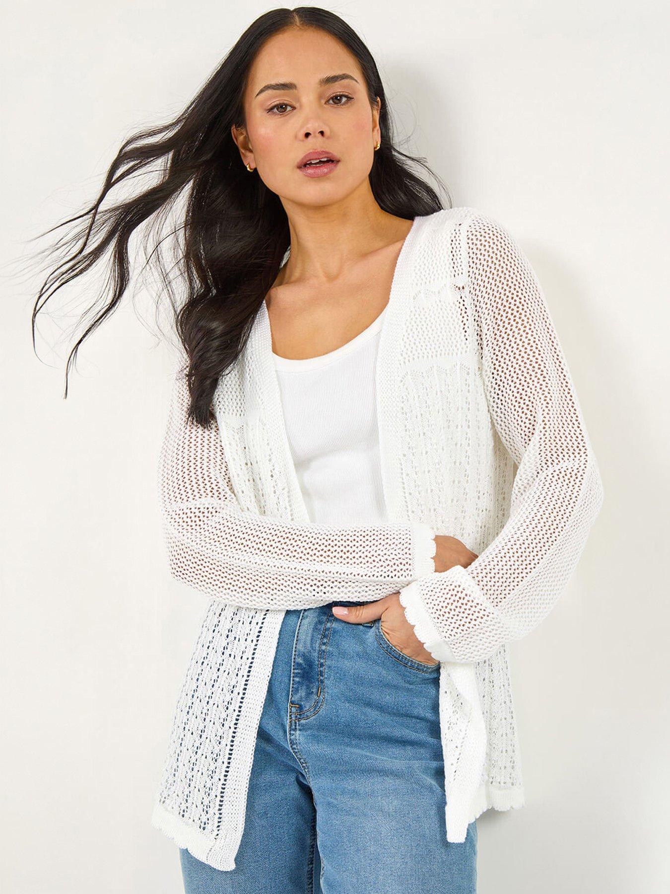 roman-petite-pointelle-knit-cardiganfront