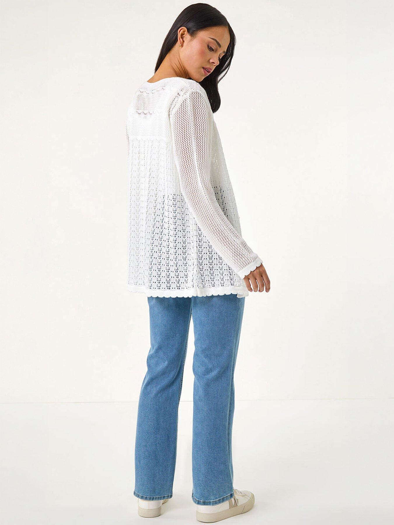 roman-petite-pointelle-knit-cardiganstillFront