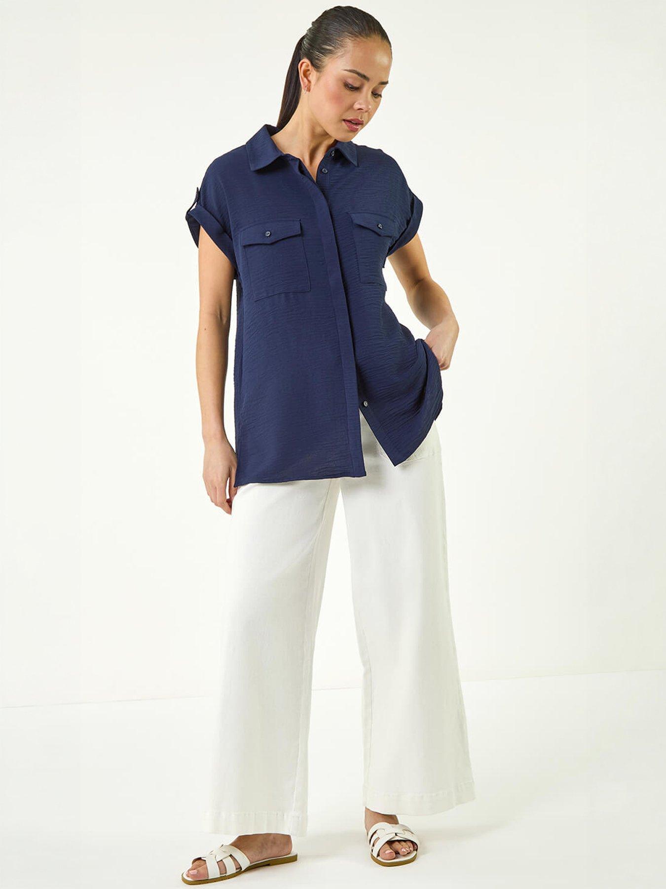 roman-petite-pocket-button-blousedetail