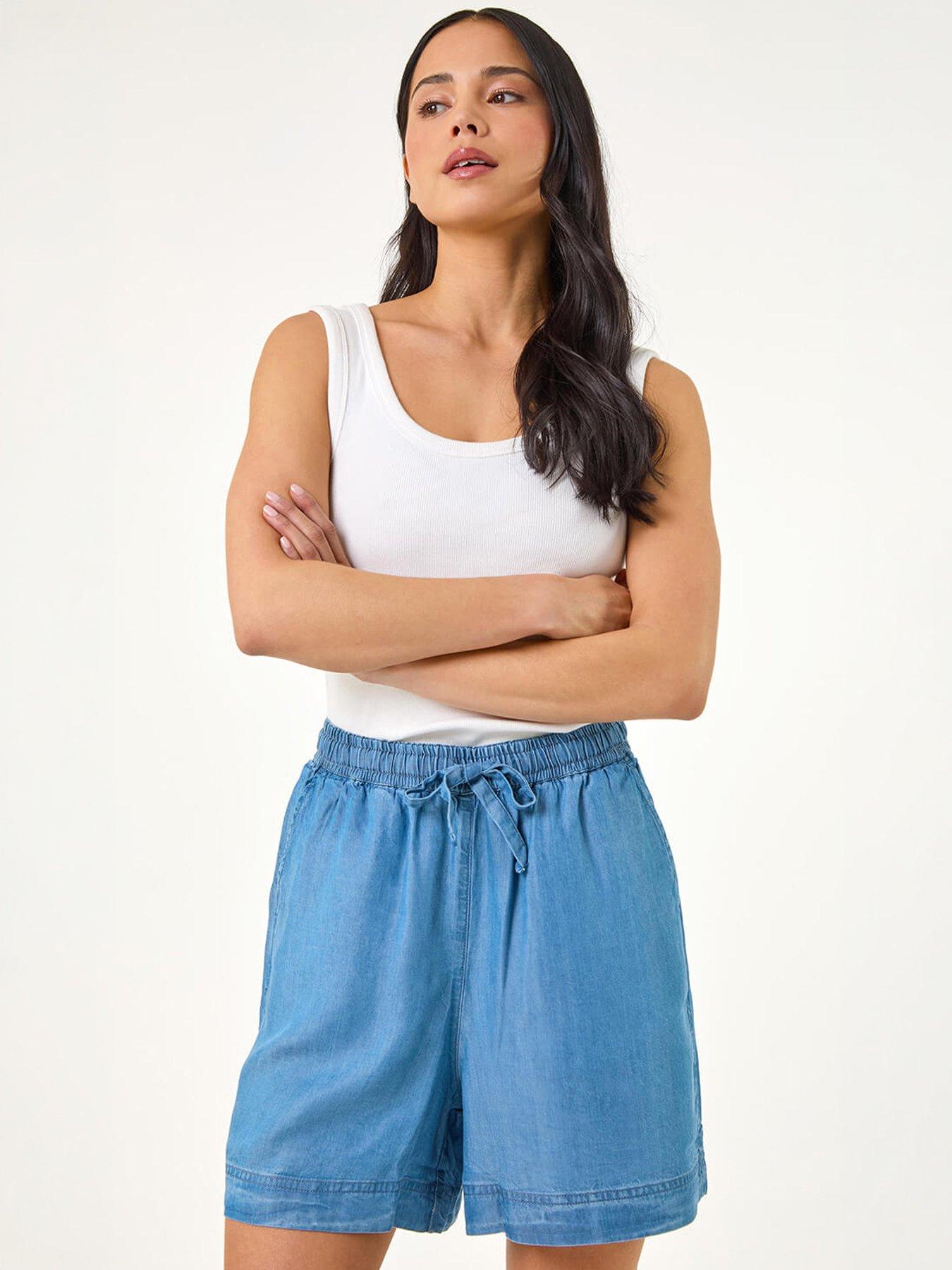 Image 2 of 5 of Roman Petite Elasticated Waist Shorts
